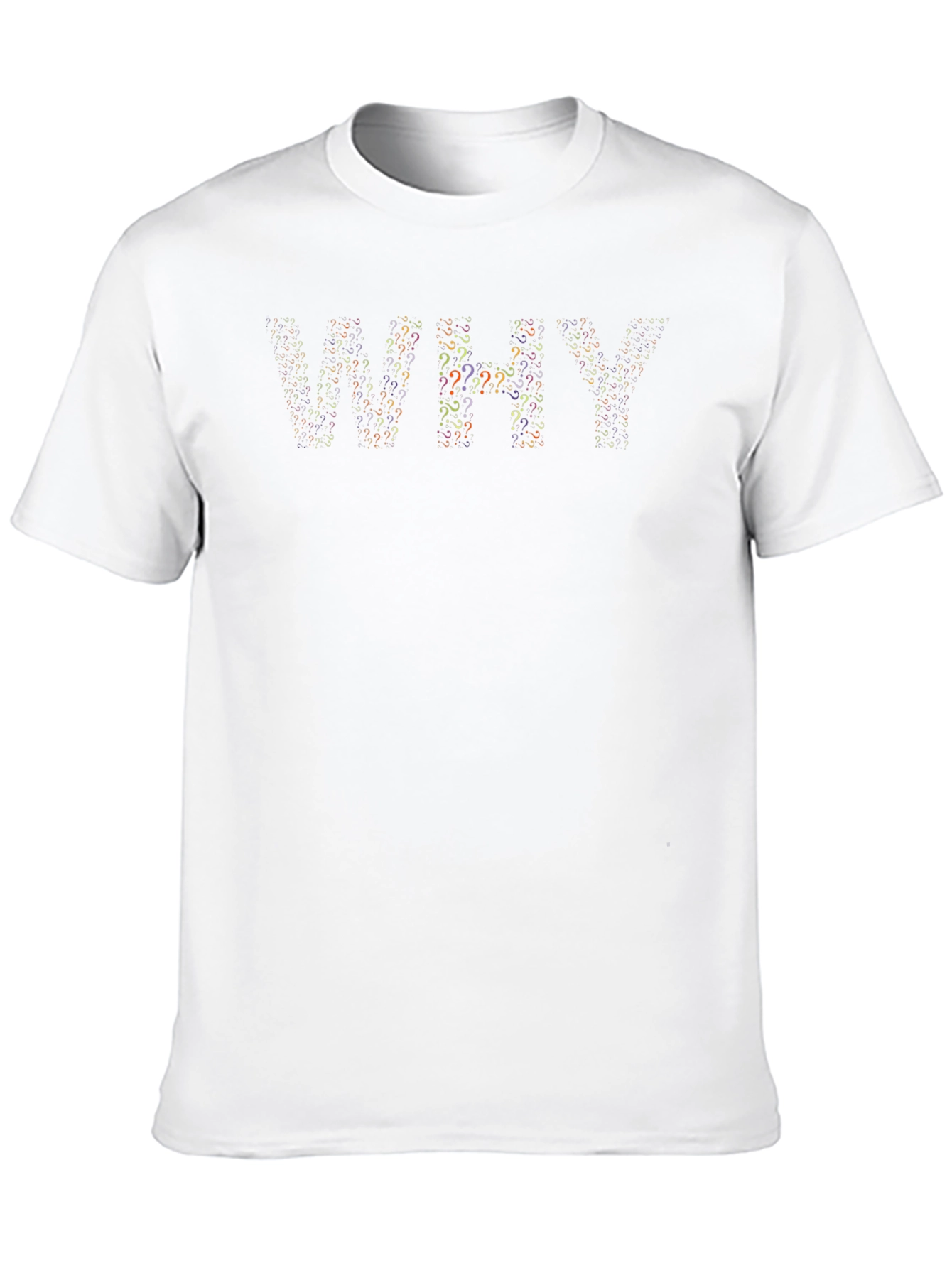 WHY Question Mark Graphic T-Shirt