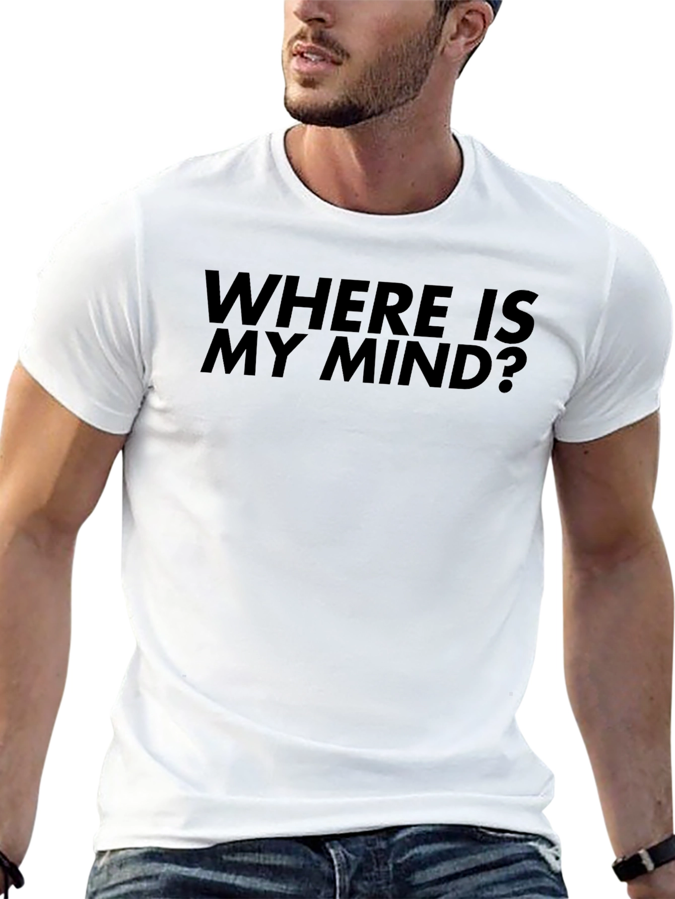 Where is my mind? Black T-Shirt