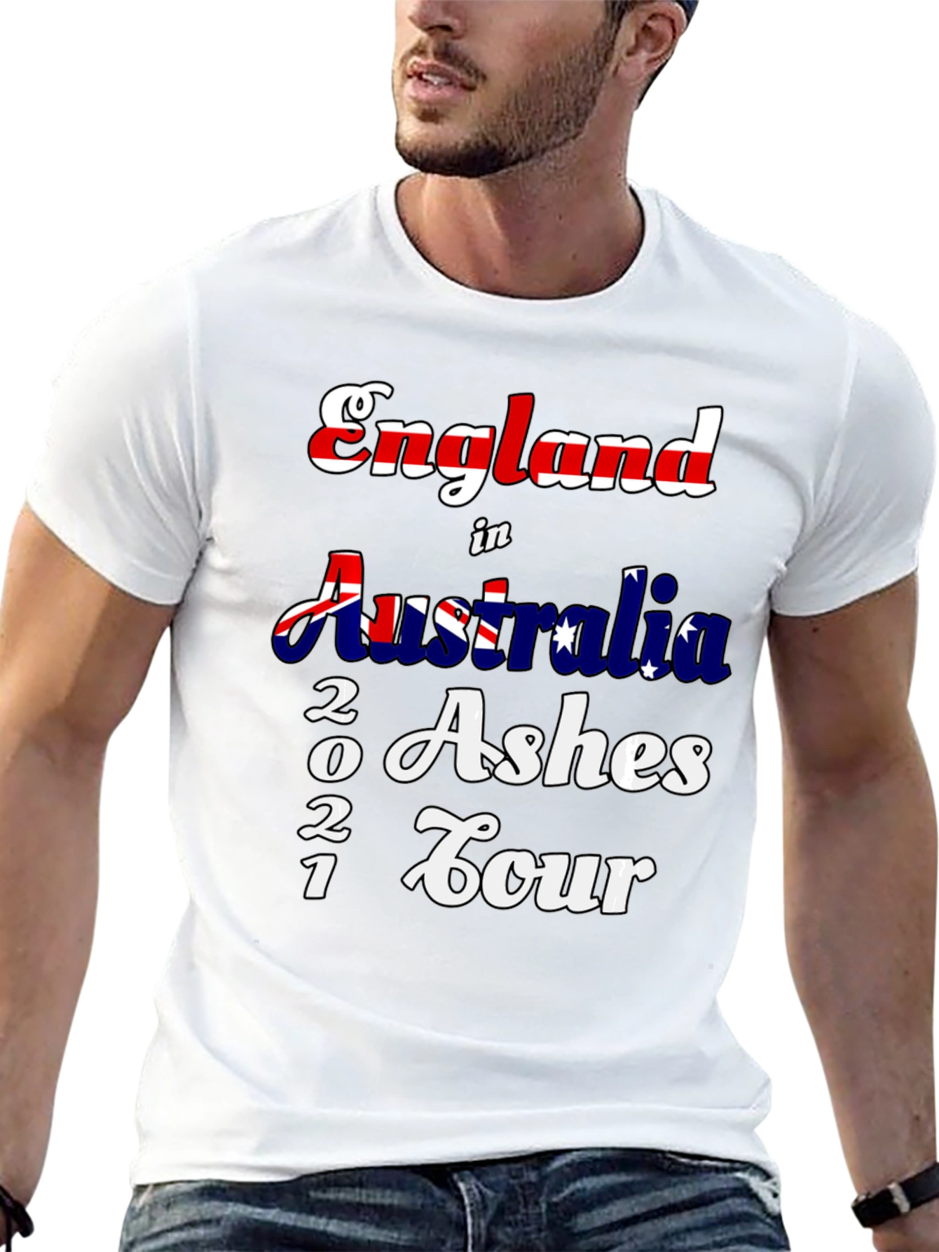 England in Australia 2021 Ashes Tour T-Shirt