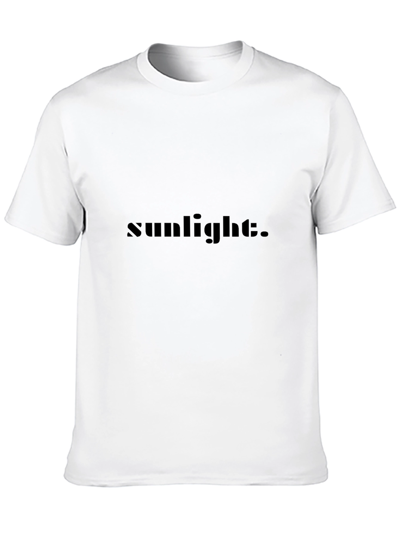 Sunlight Graphic Black T-Shirt