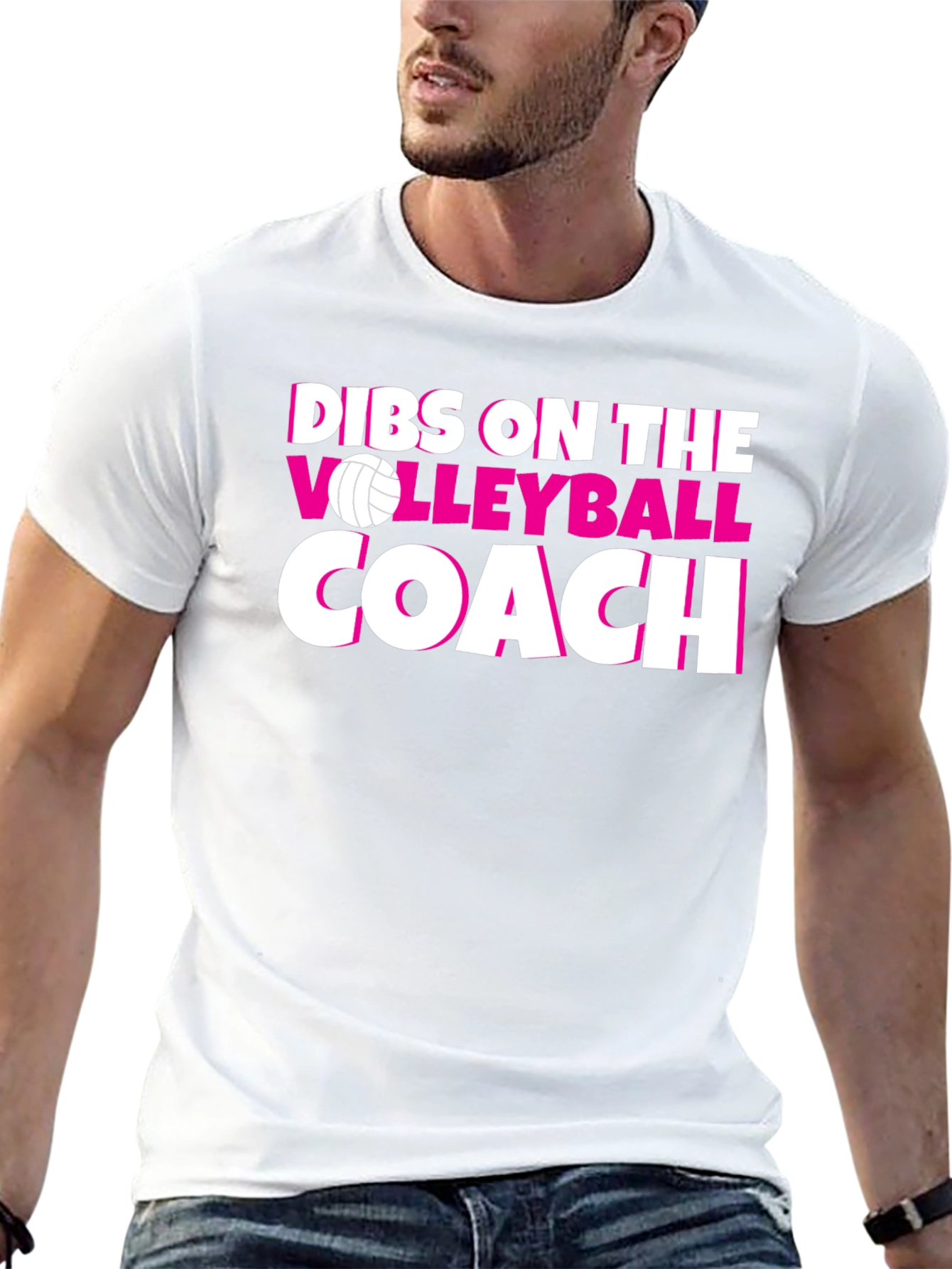 Dibs on the Volleyball Coach T-Shirt