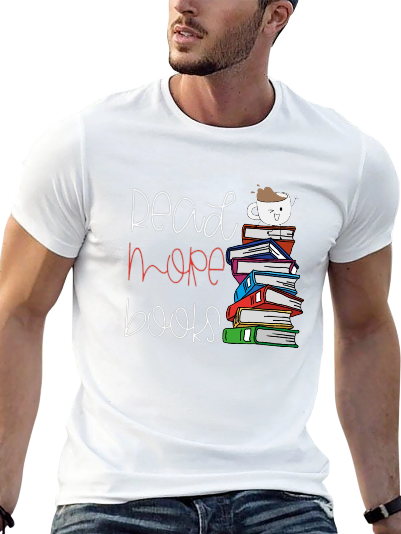 Read More Books T-Shirt - Book Lover Tee