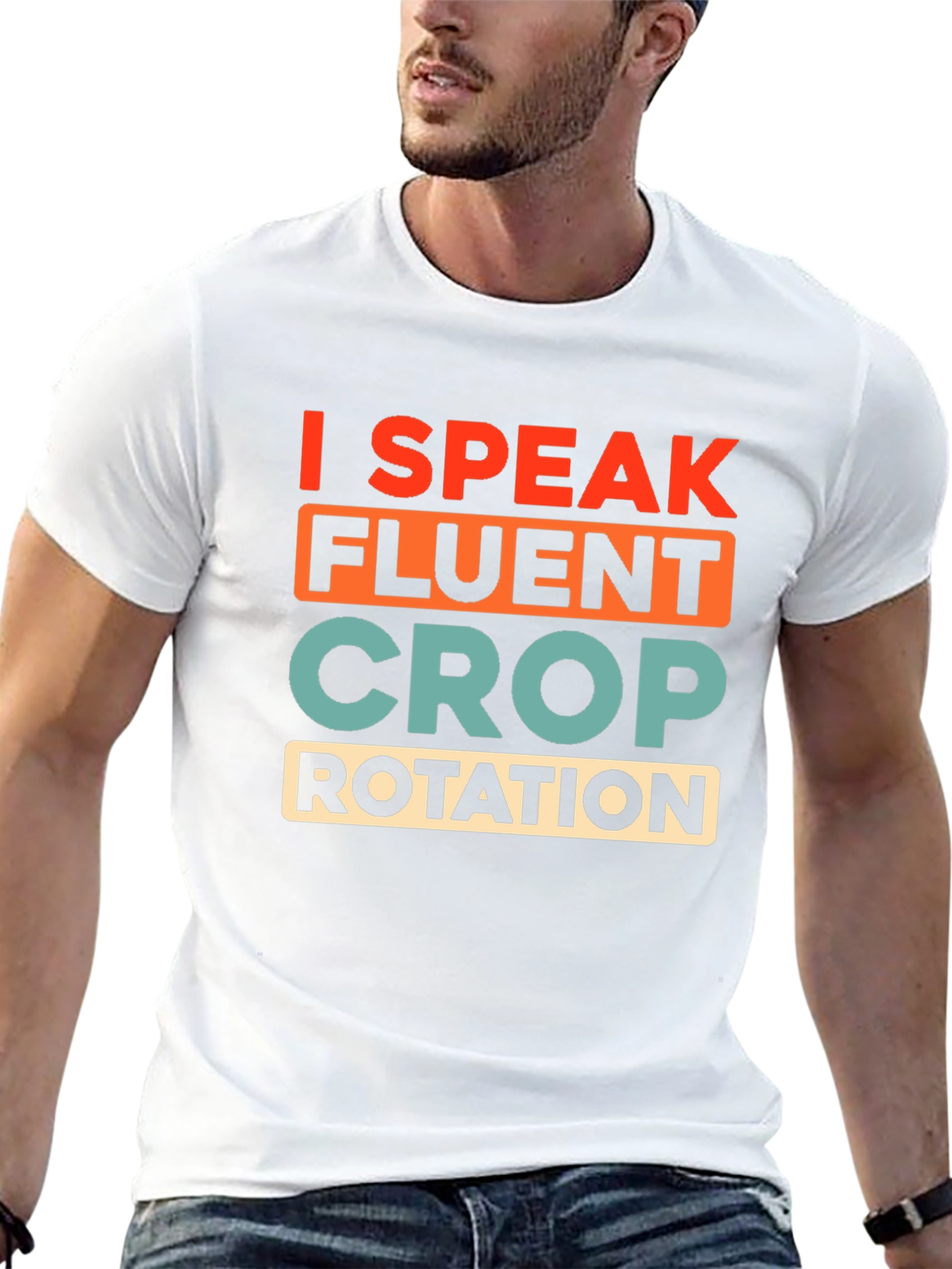 Funny Crop Rotation T-Shirt for Farmers