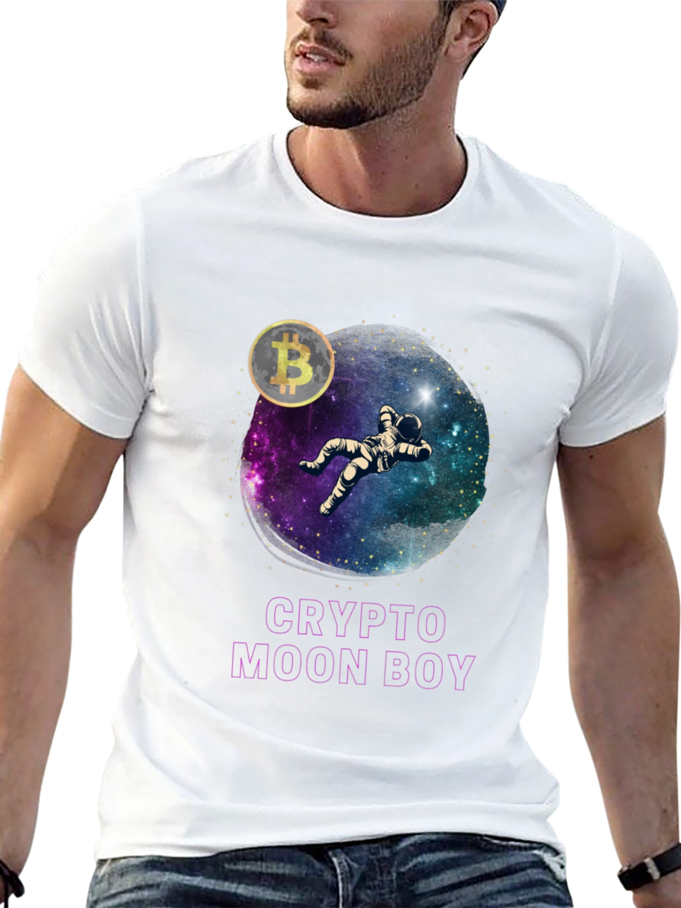 Crypto Moon Boy T-Shirt