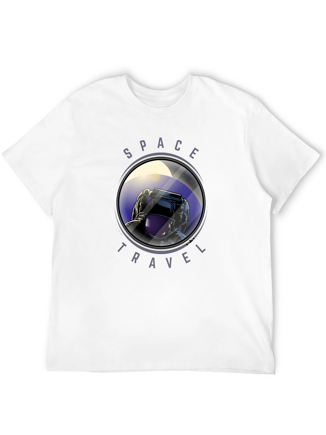 Space Travel Astronaut Graphic T-Shirt