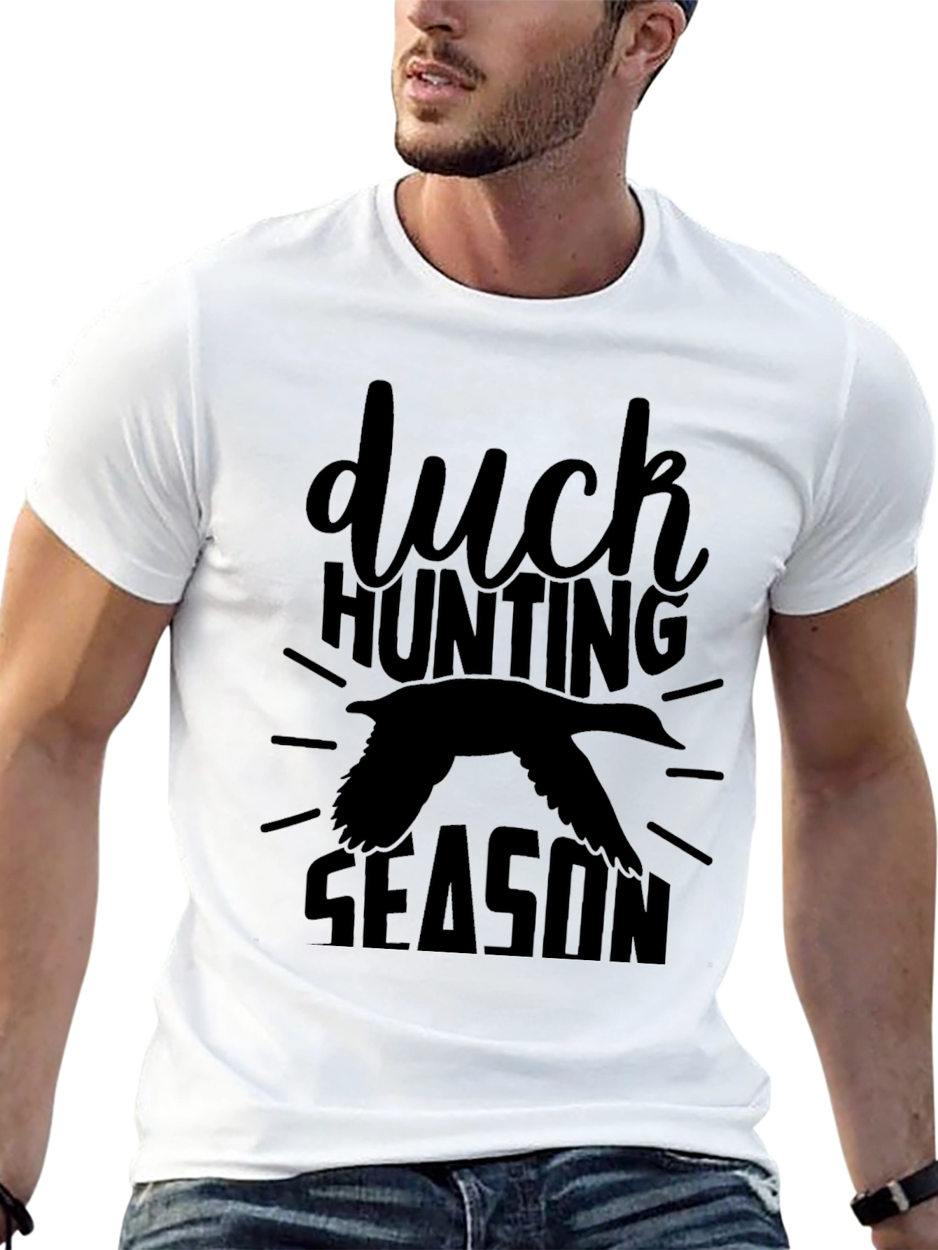 Duck Hunting Season Graphic T-Shirt