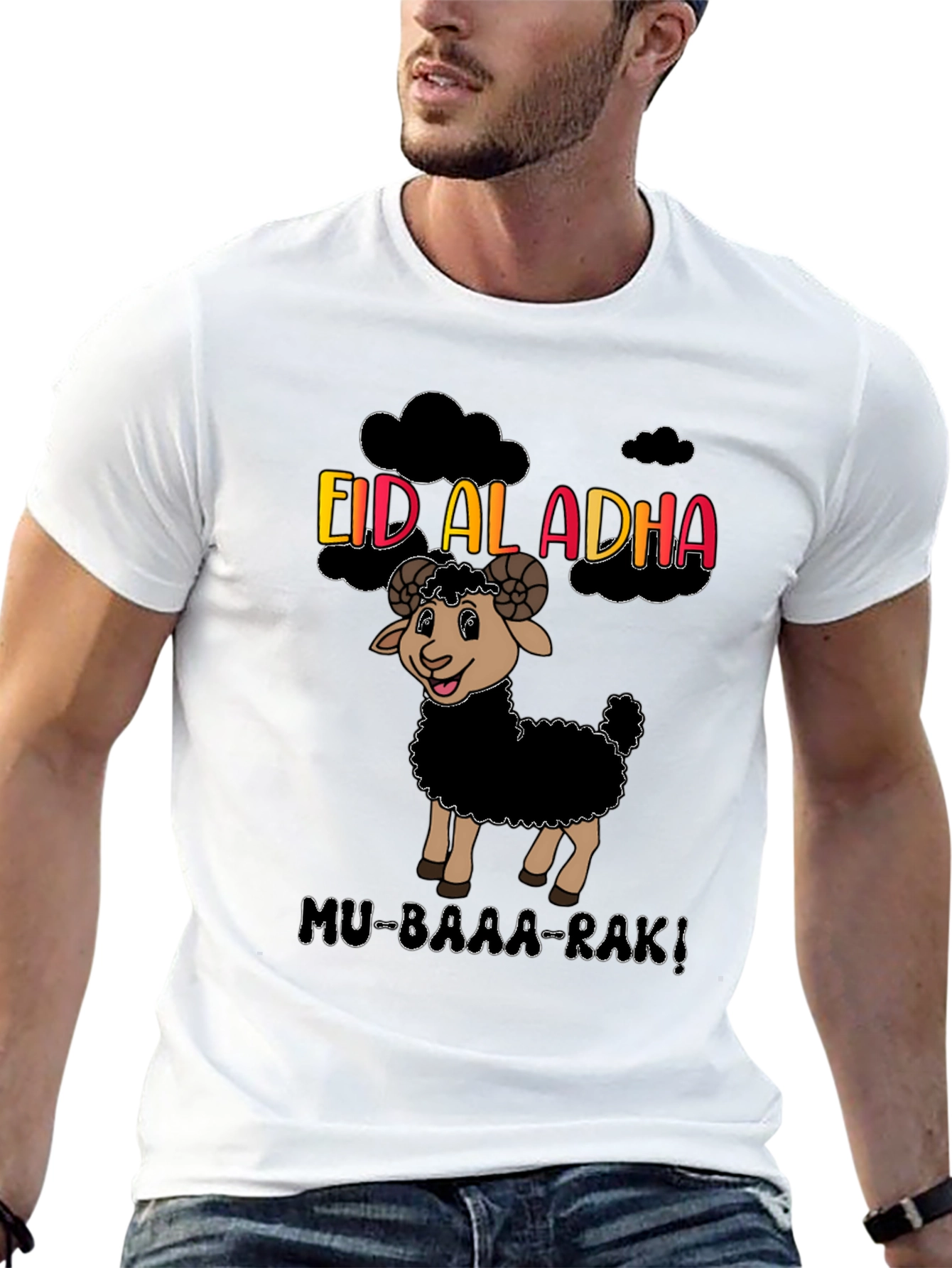 Eid al-Adha Sheep Graphic T-Shirt