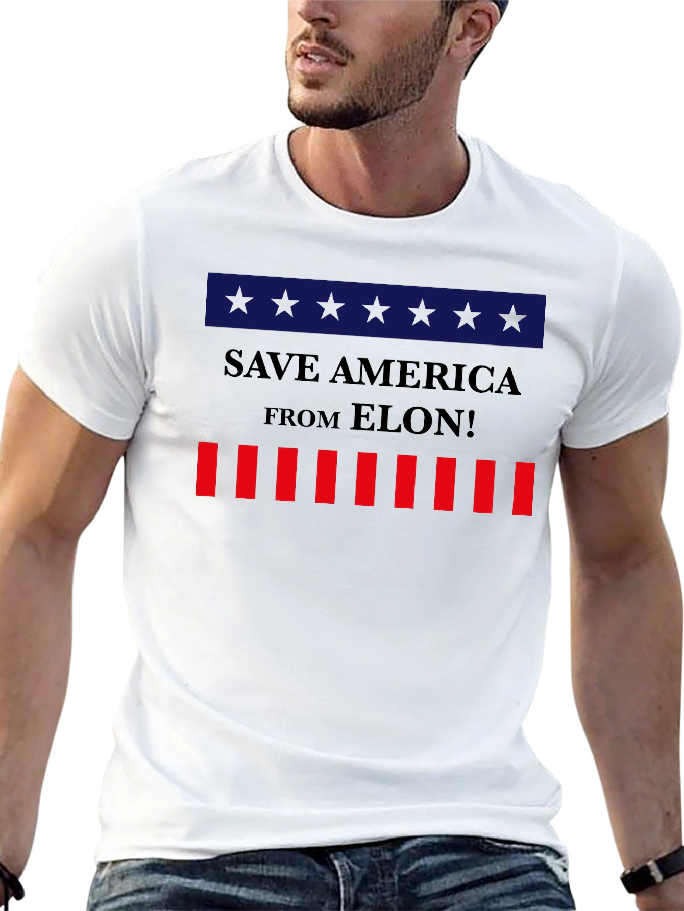 Save America From Elon! Graphic Tee