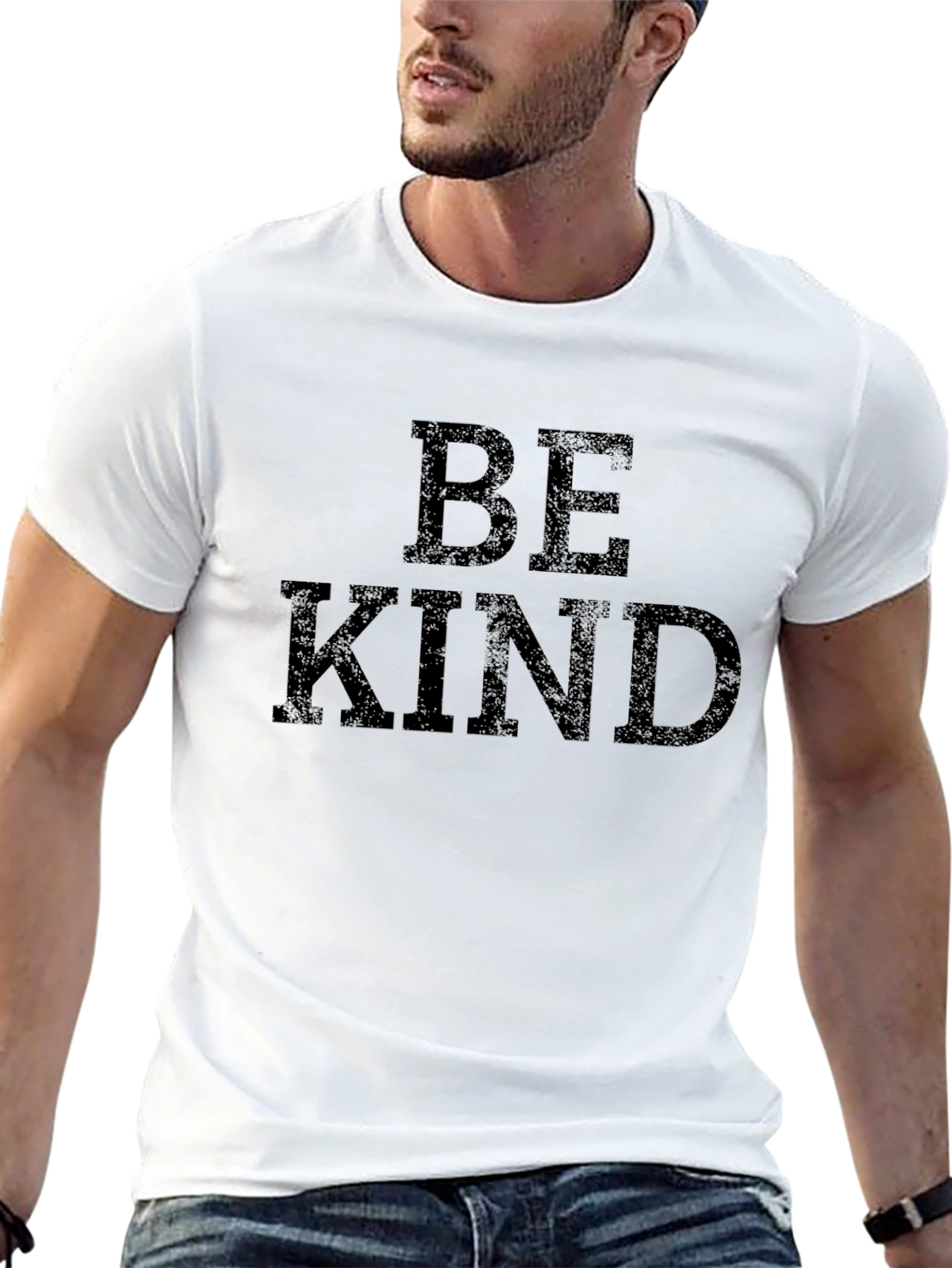 Be Kind Graphic T-Shirt - Mens Casual Tee