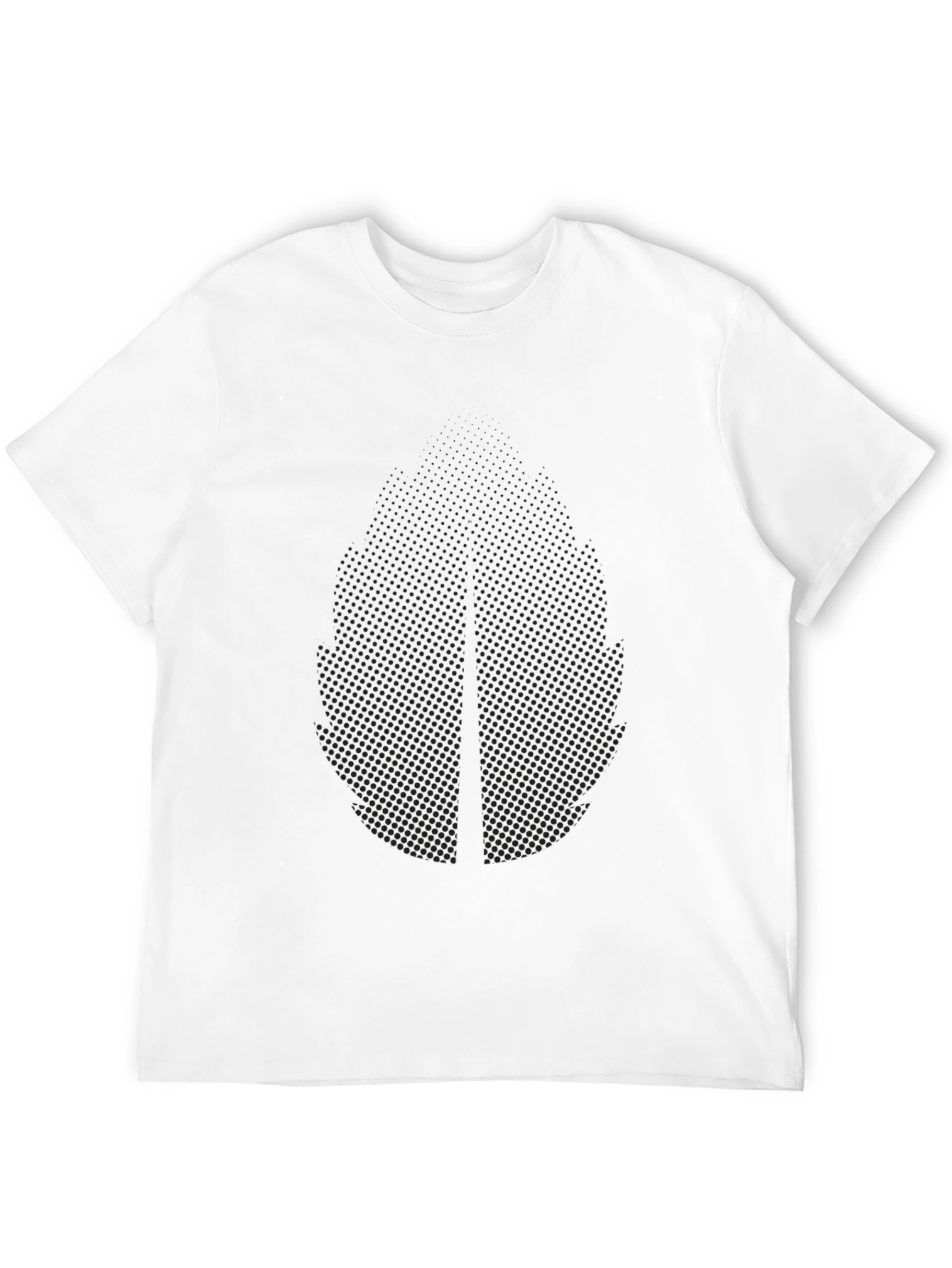Mens Black Crew Neck T-Shirt