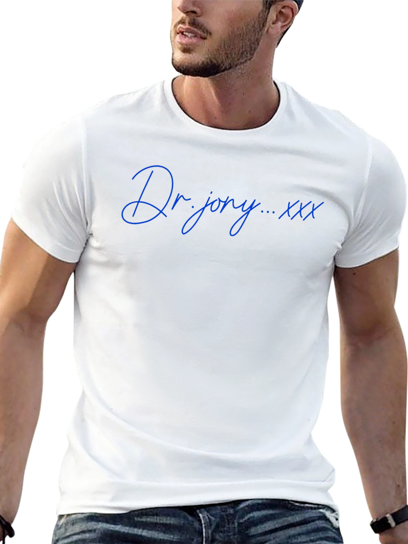 Dr. Jony Graphic Tee - Classic Black T-Shirt