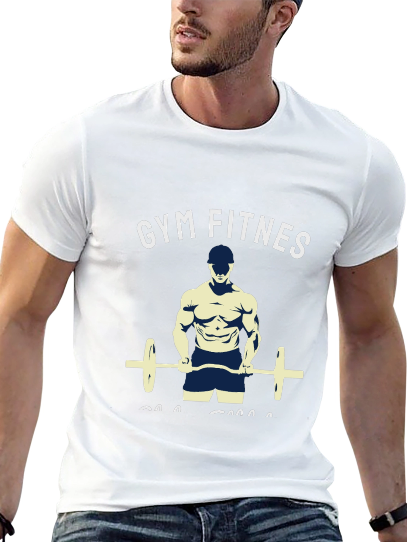 Gym Fitness T-Shirt - Workout Graphic Tee