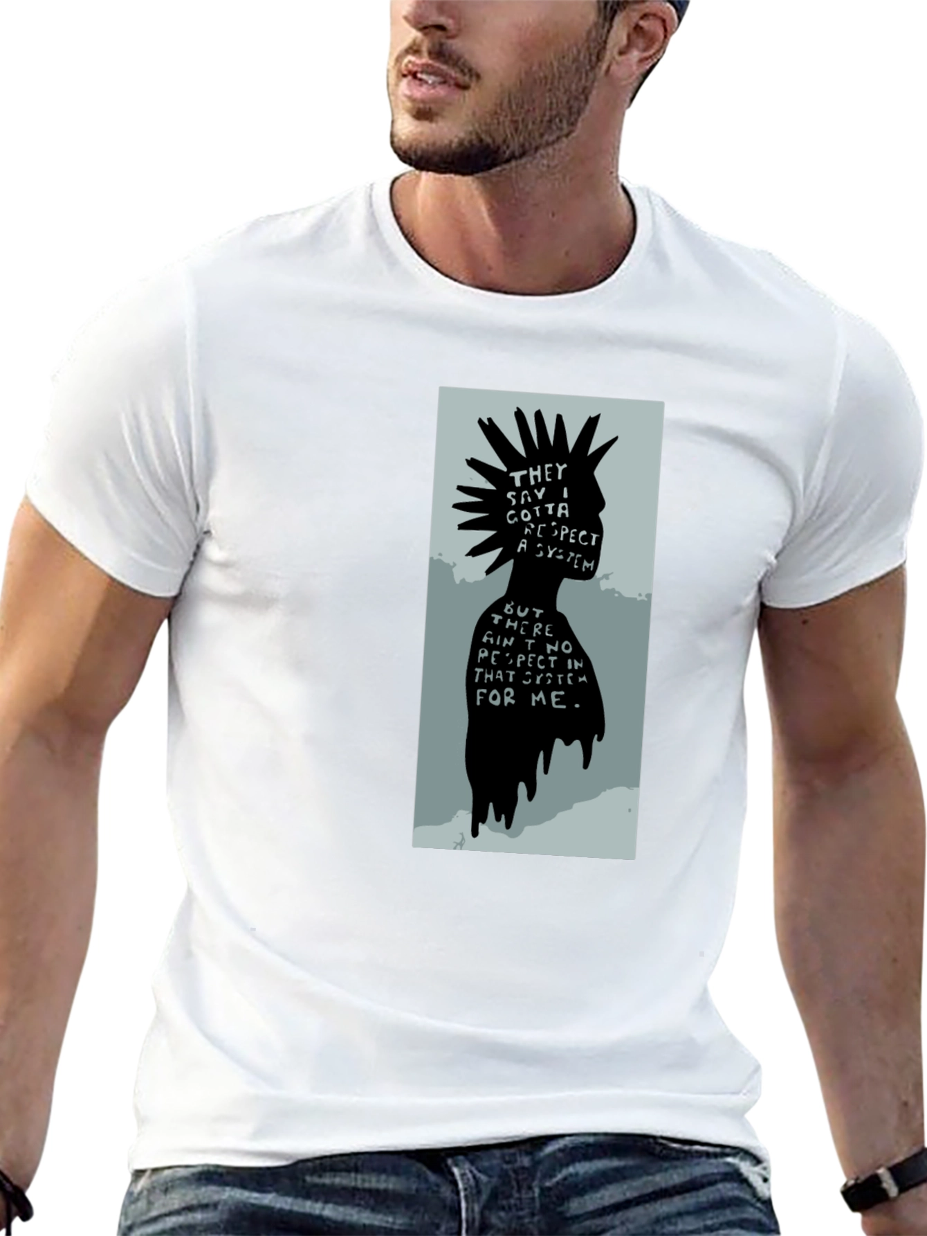 Statement Punk T-Shirt - Respect System