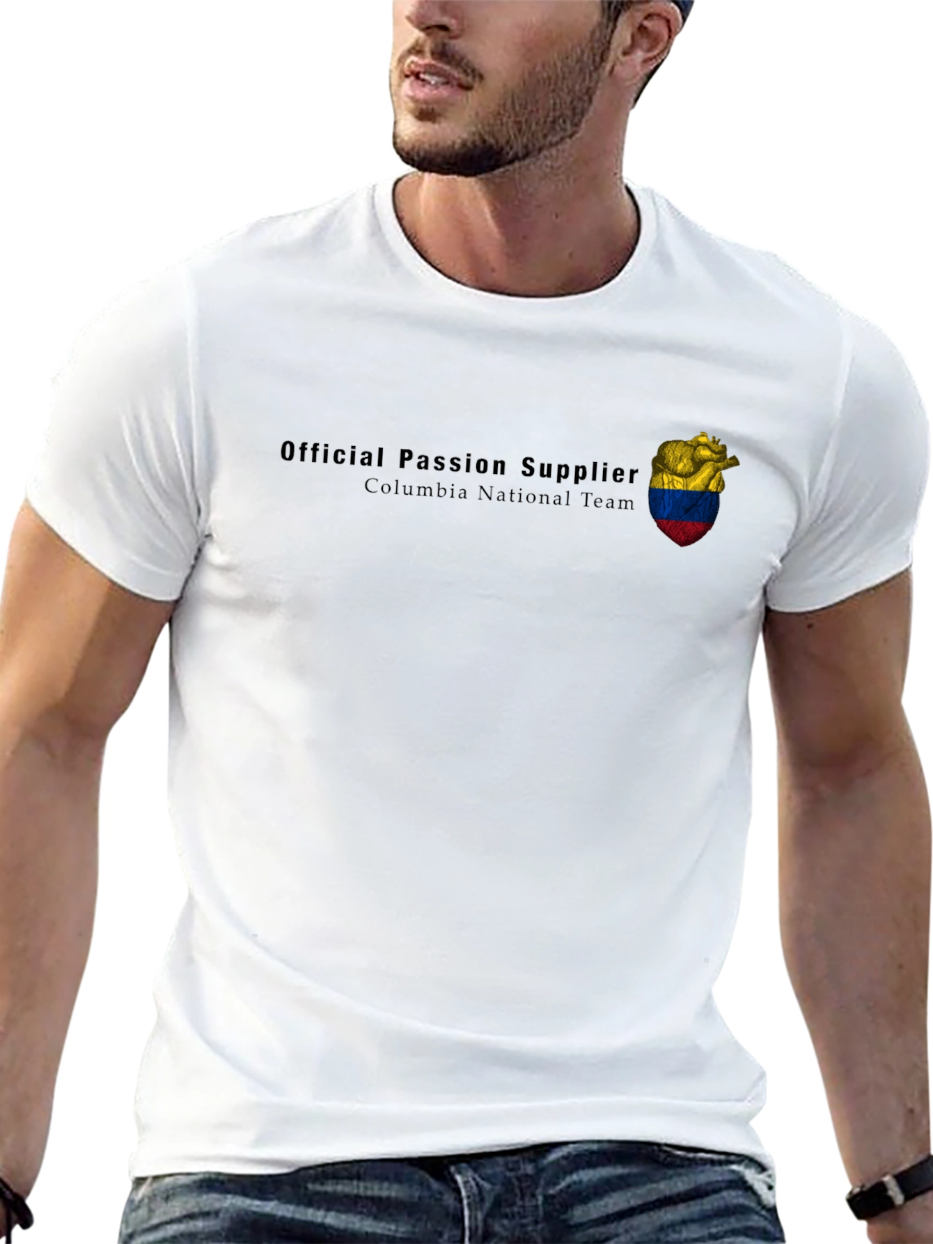 Colombia National Team Official Passion Supplier T-Shirt