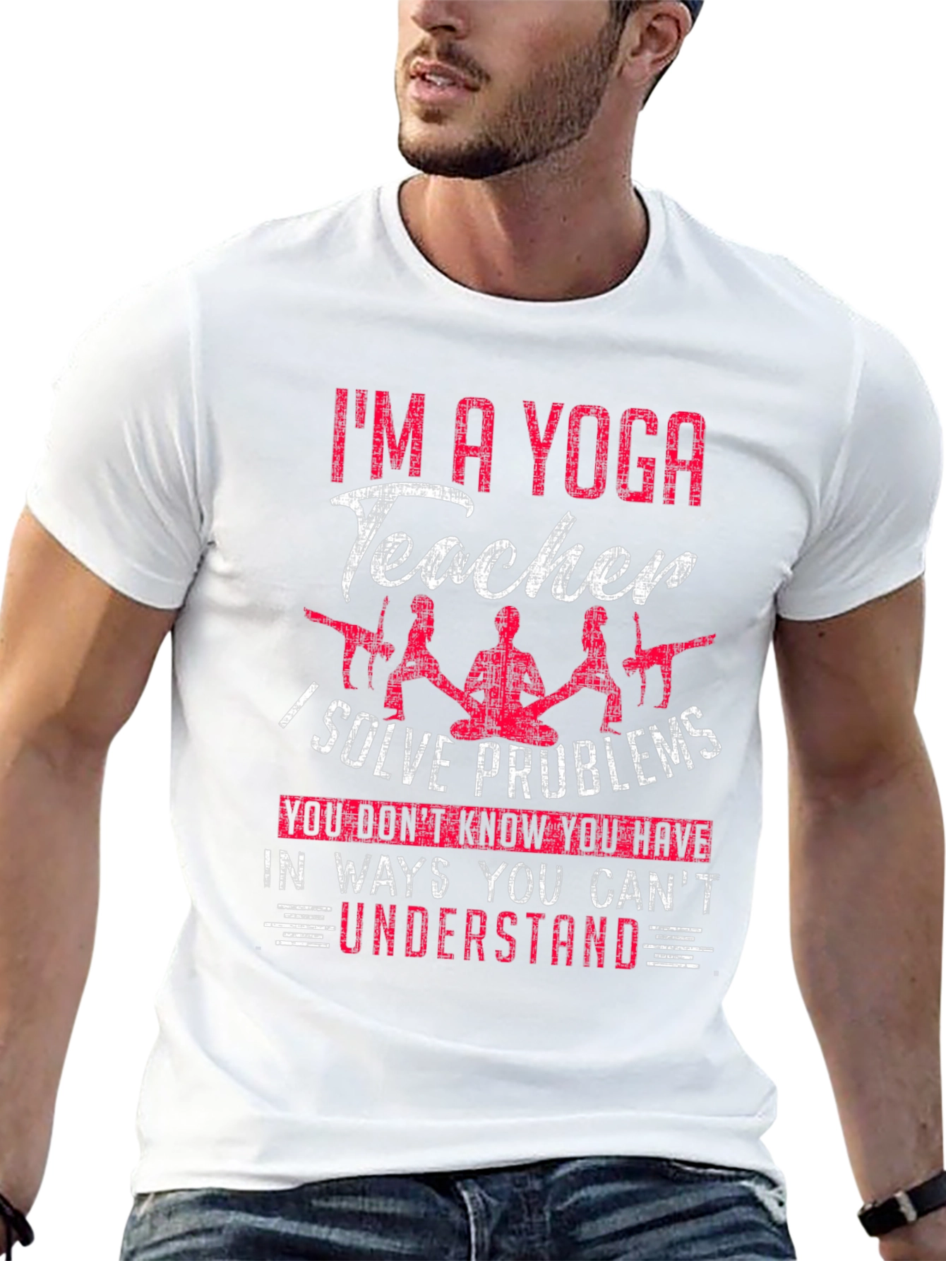 Yoga Teacher Graphic T-Shirt