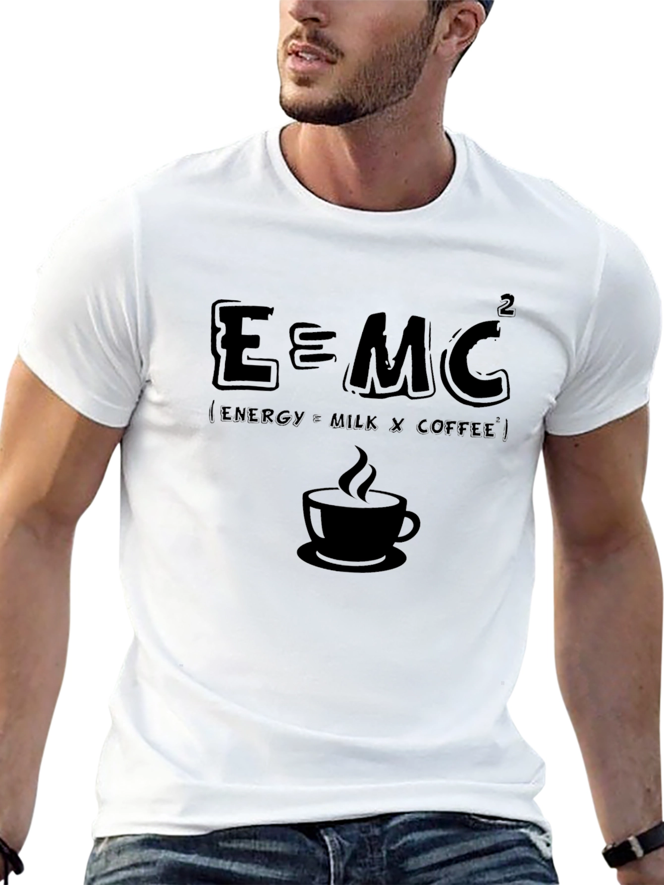 E=MC Coffee T-Shirt