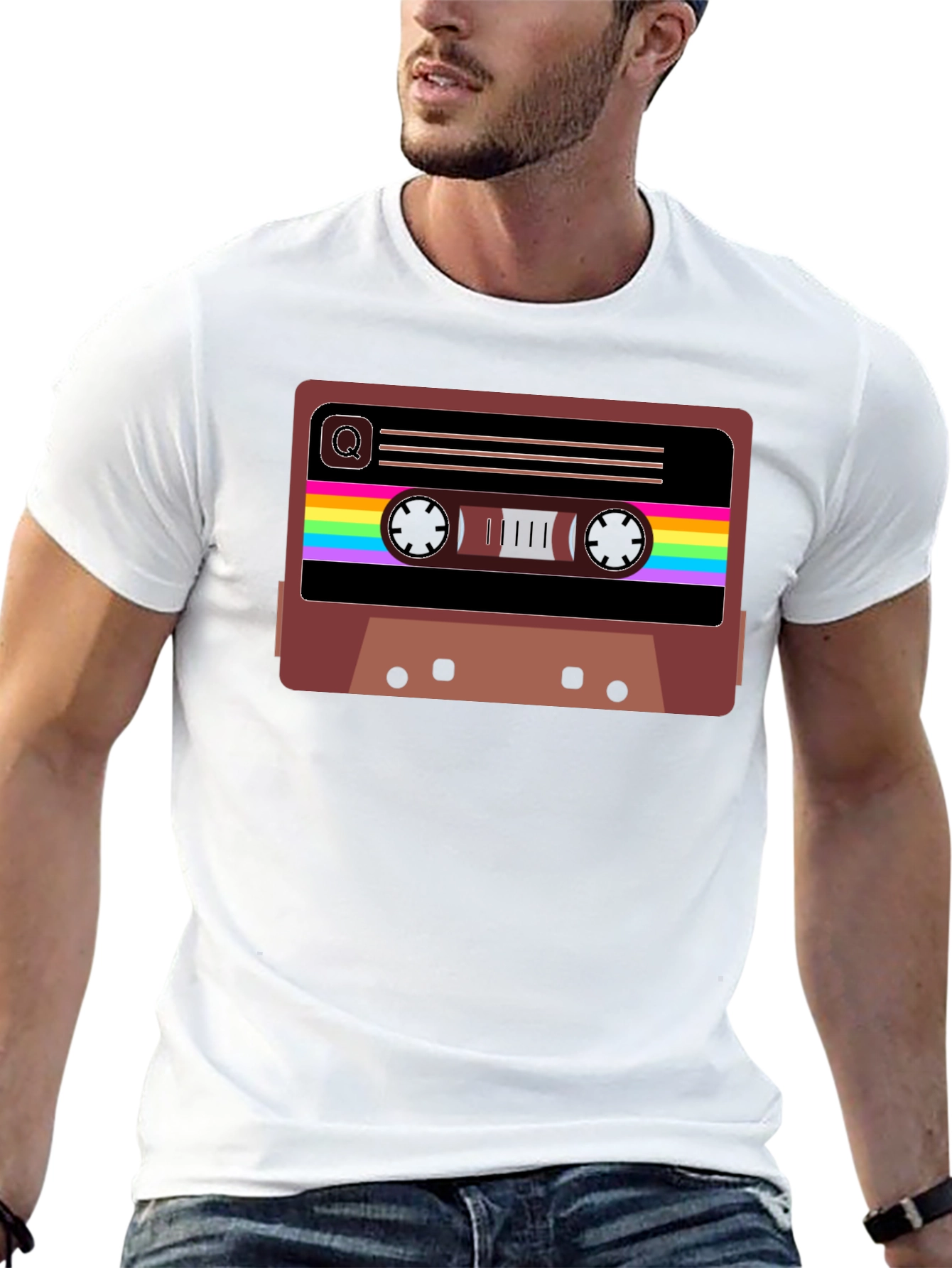 Retro Cassette Tape Graphic Tee
