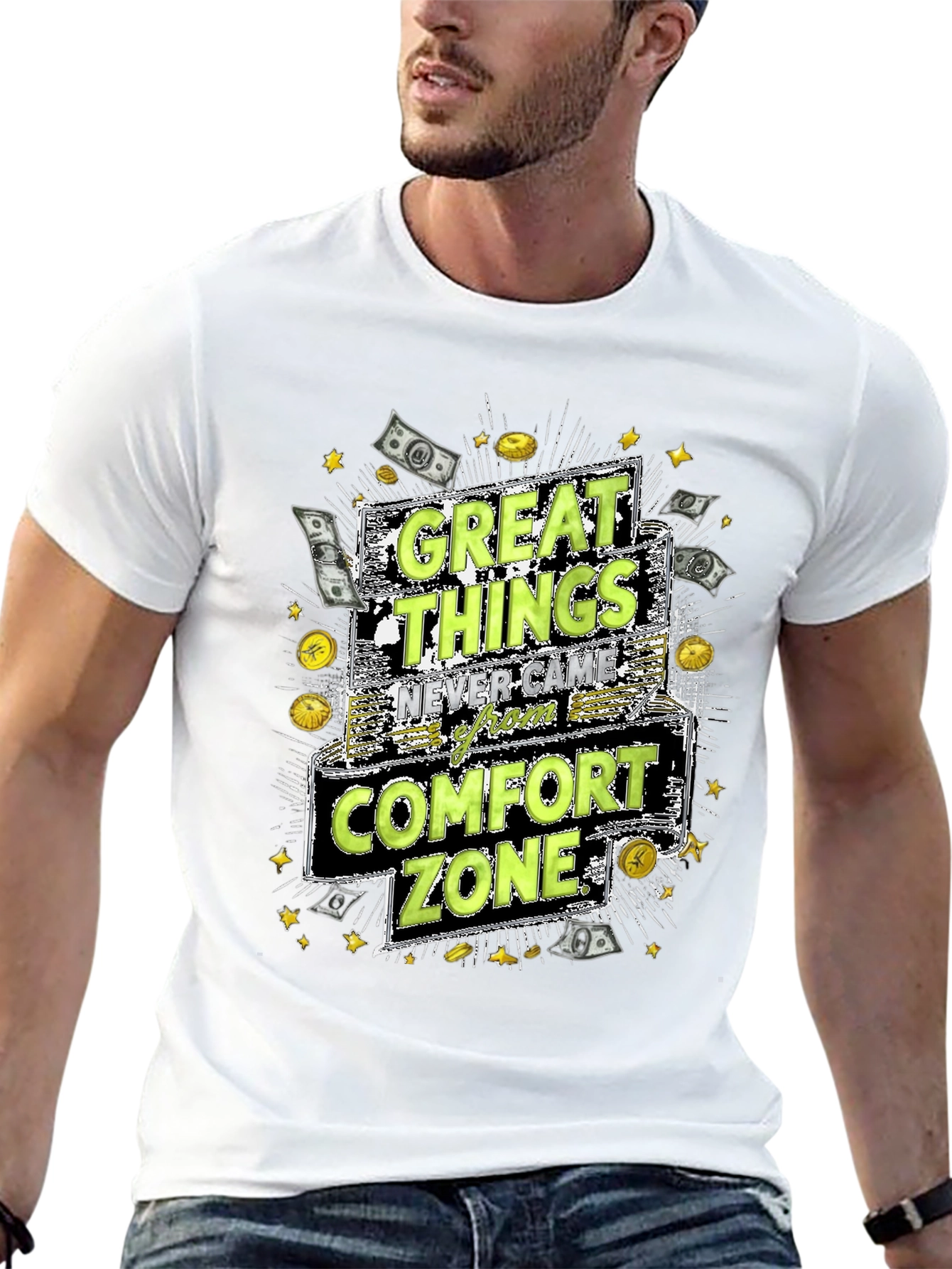 Great Things Comfort Zone Graphic Tee