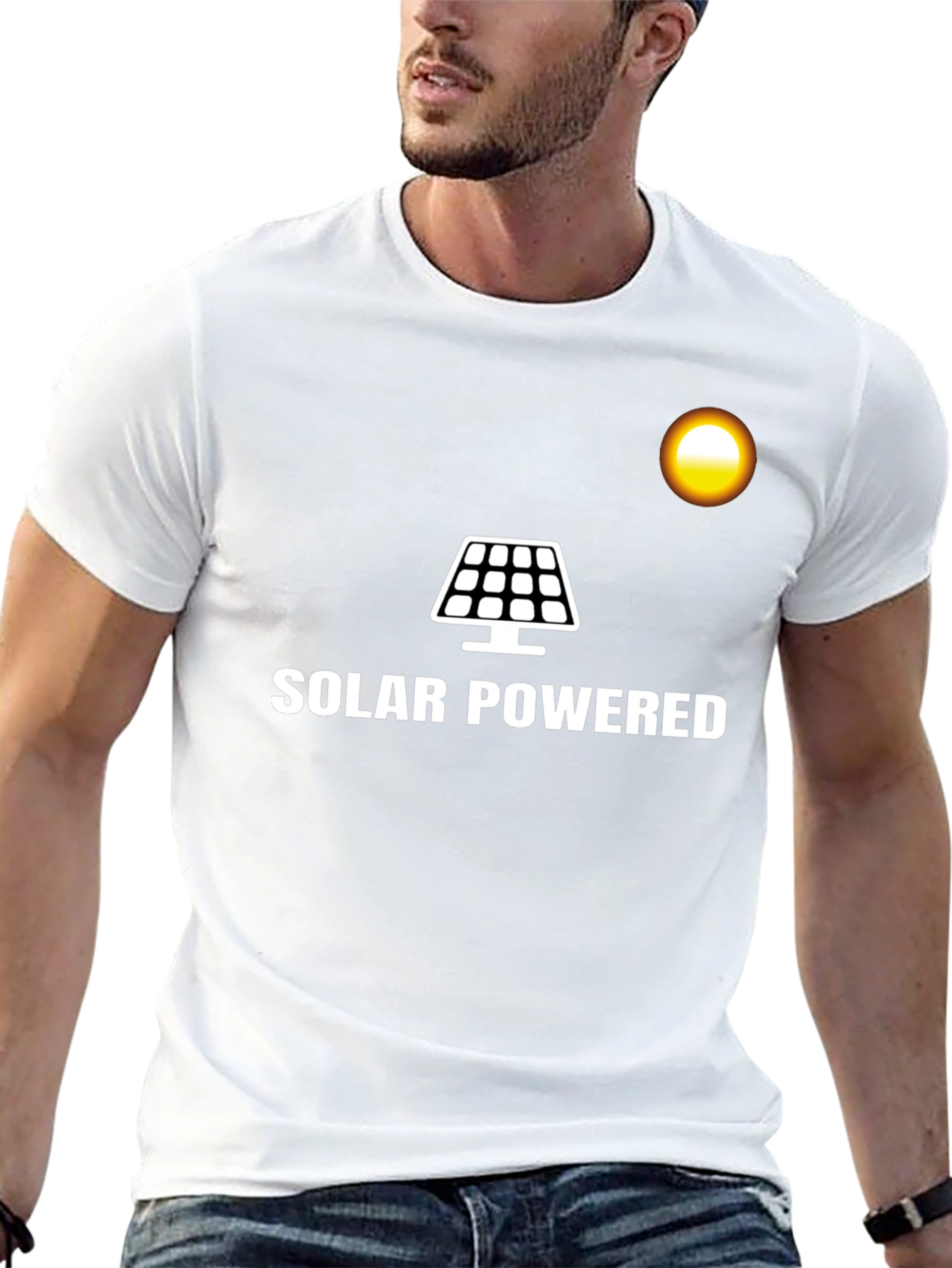 Solar Powered Graphic T-Shirt