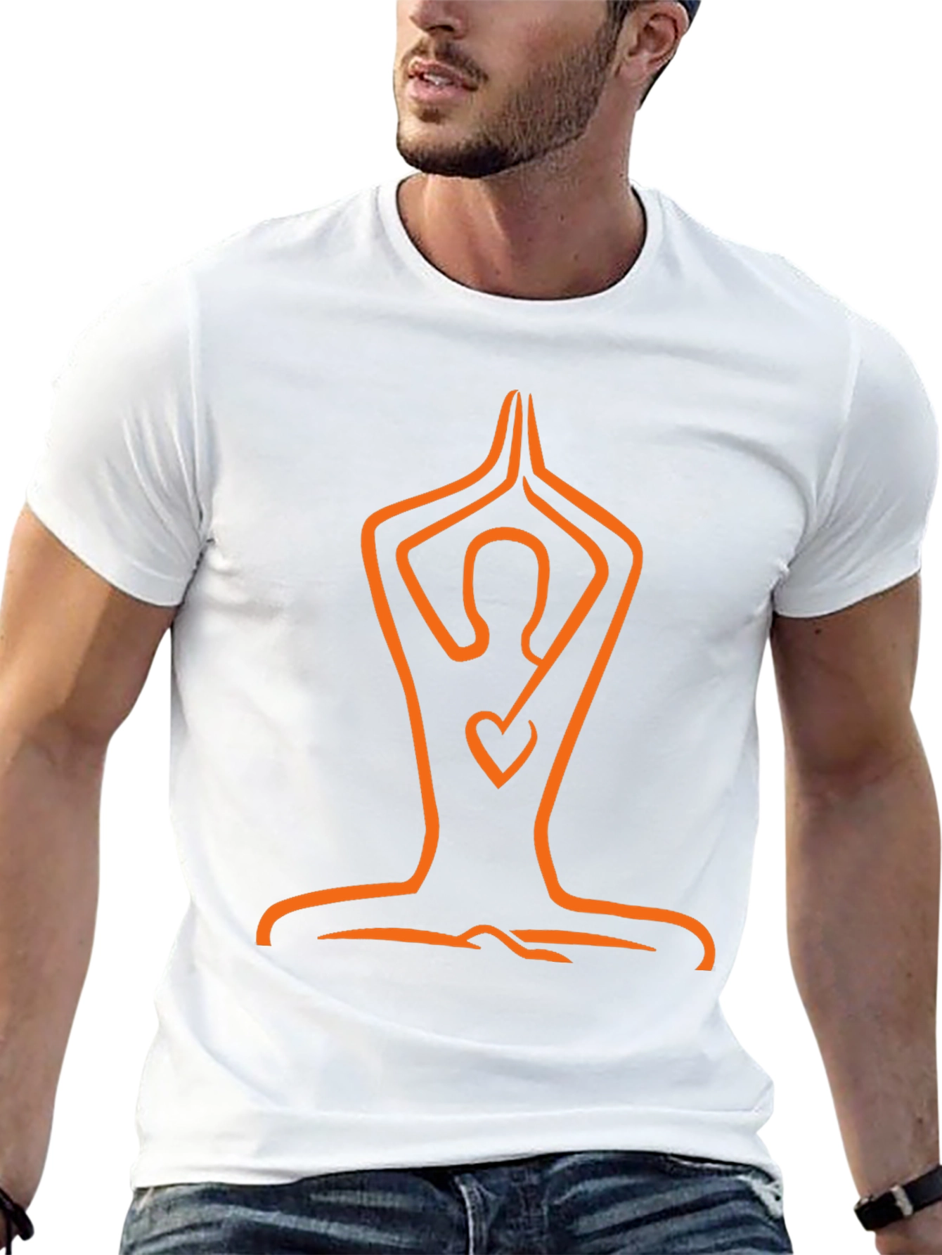 Yoga Heart Chakra T-Shirt - Meditate In Style