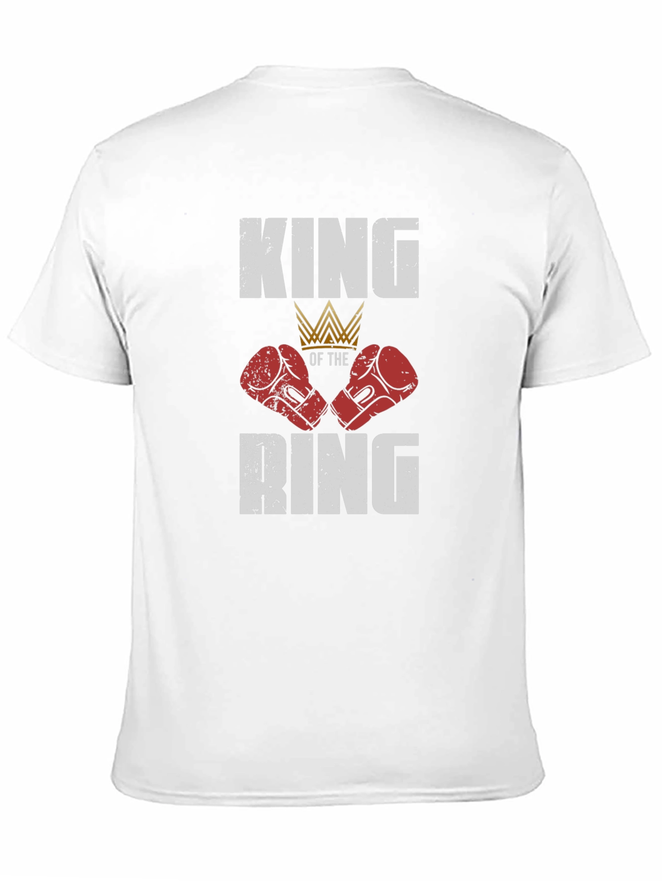 King of the Ring Boxing Gloves T-Shirt