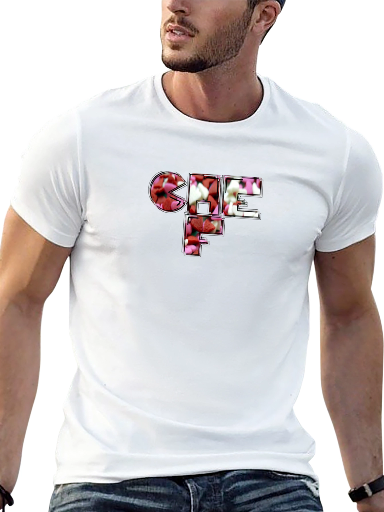 Candy Heart CHEF Tee