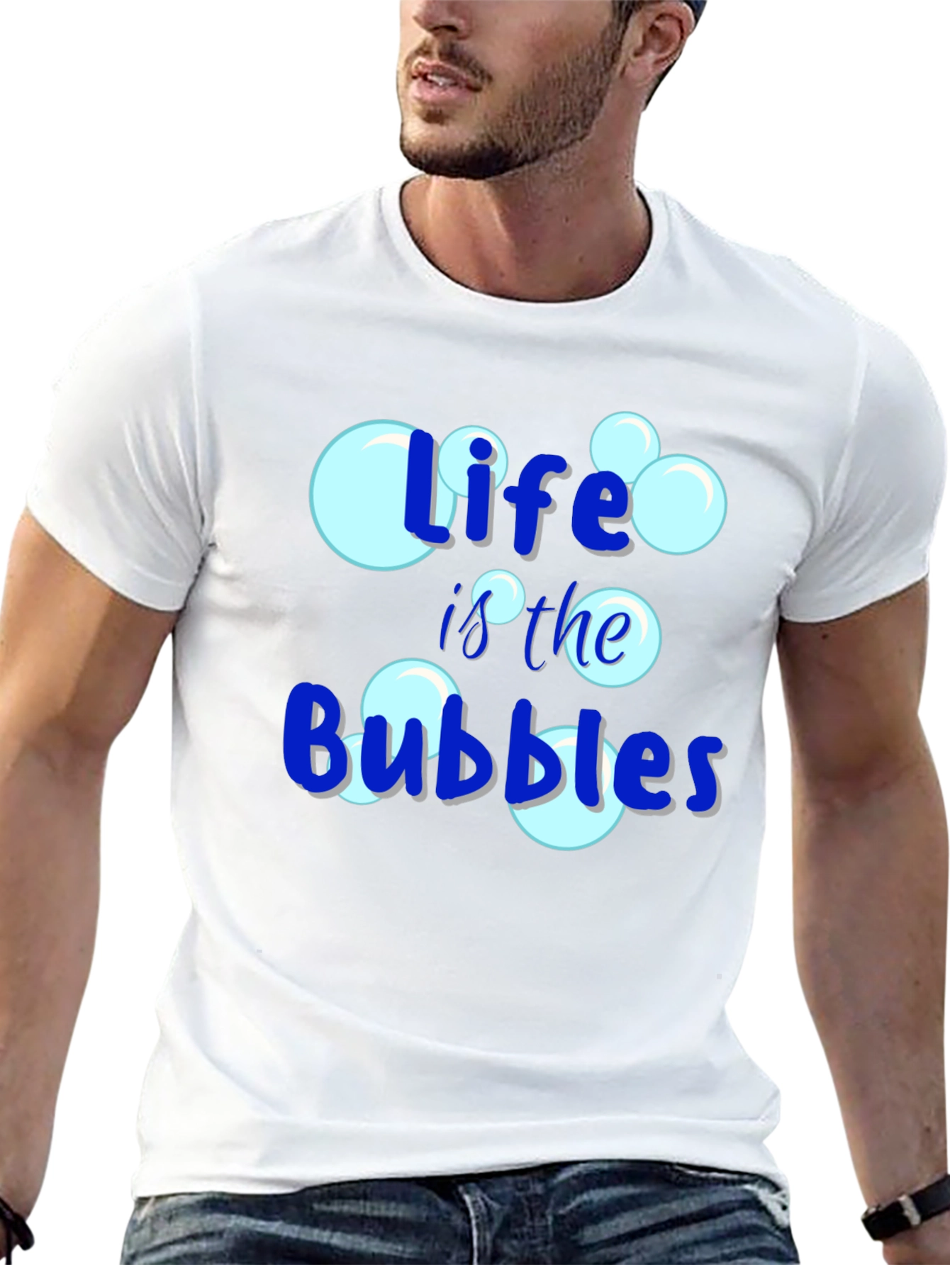 Life is the Bubbles Graphic T-Shirt