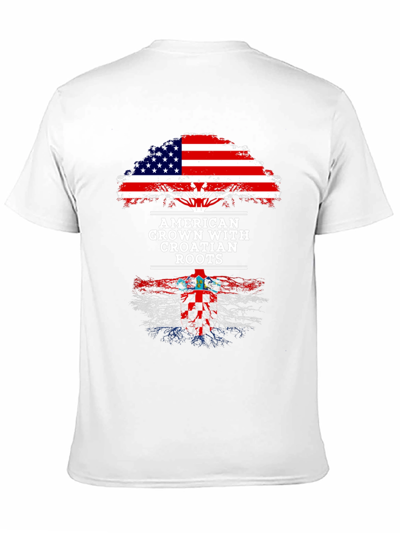 American Grown with Croatian Roots T-Shirt