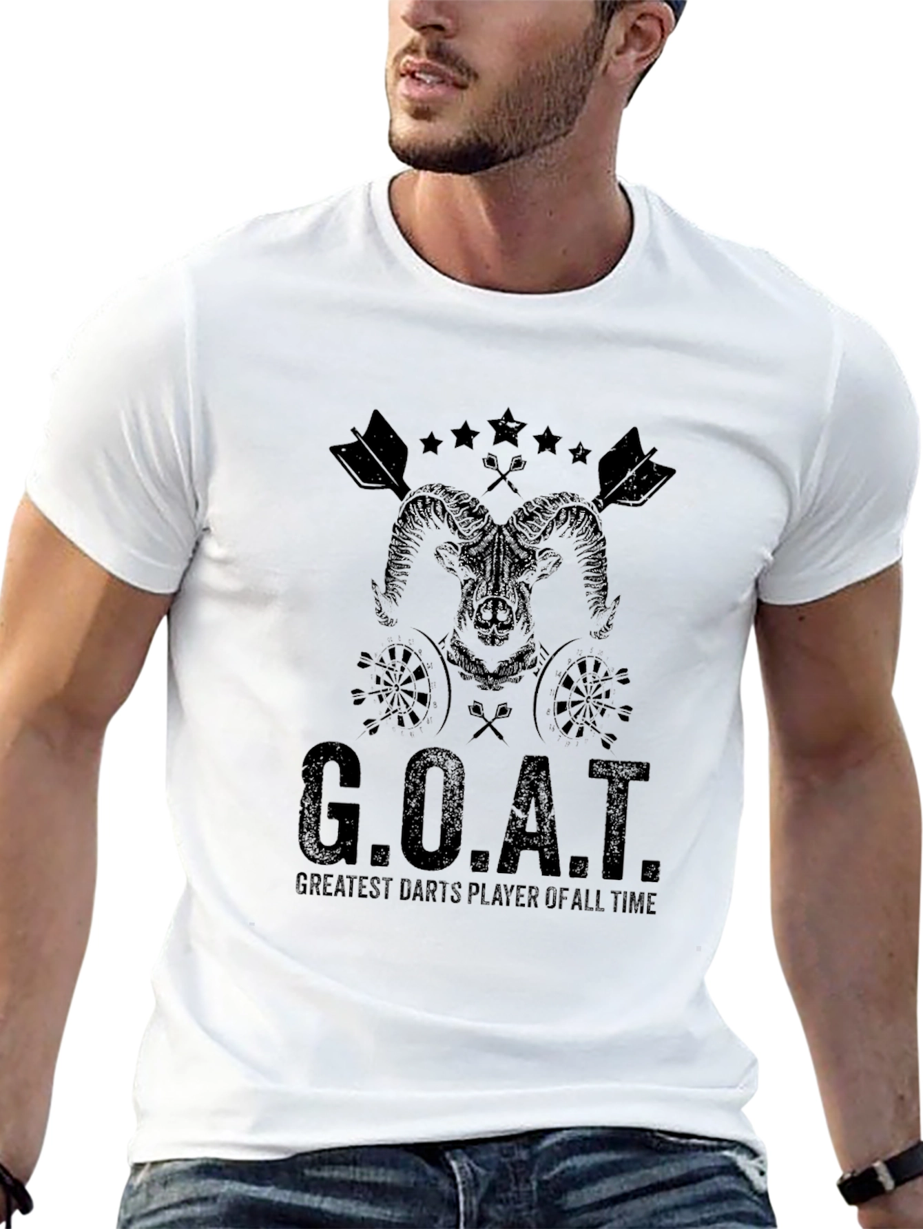 GOAT Darts Player T-Shirt - Greatest Of All Time
