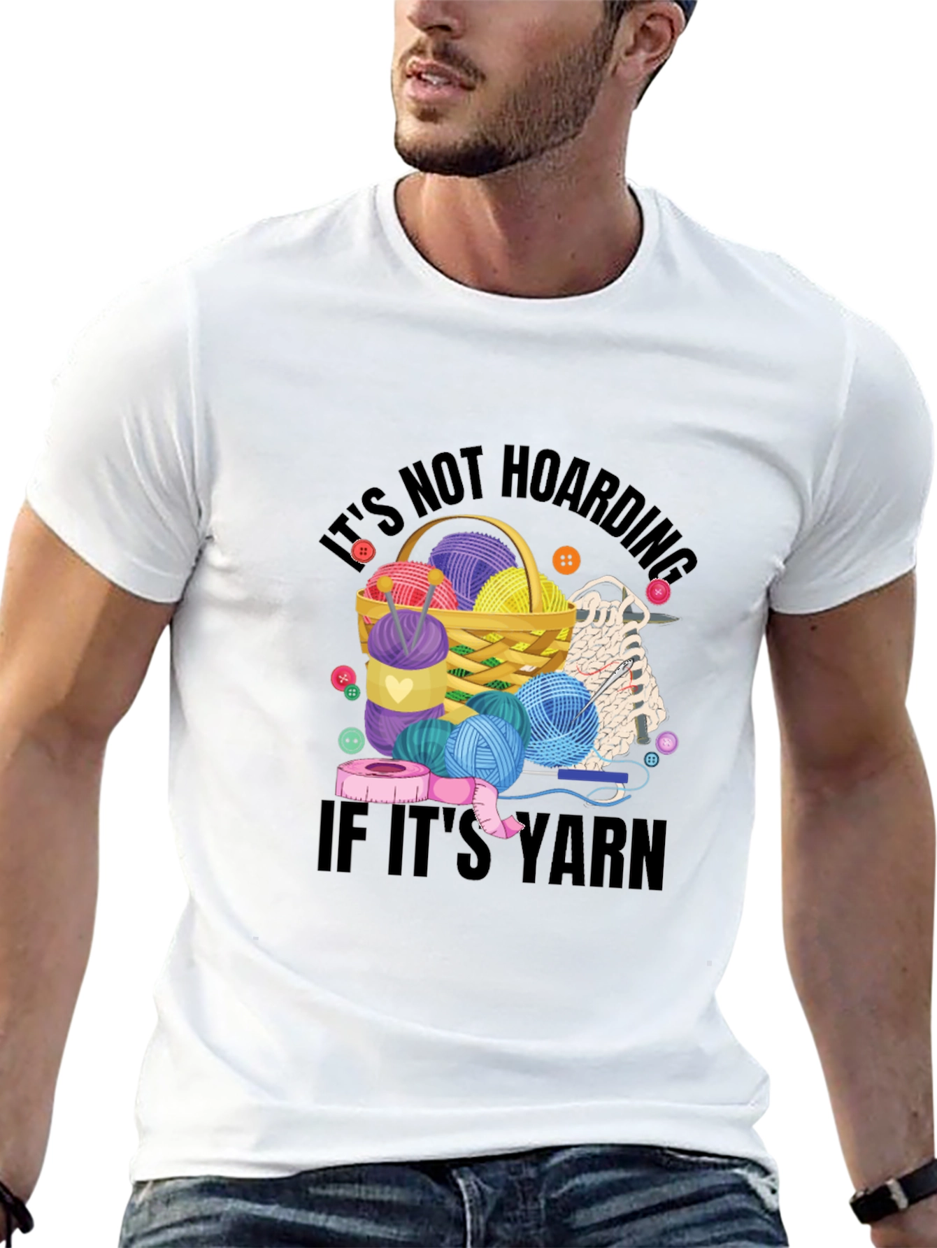 Its Not Hoarding If Its Yarn T-Shirt
