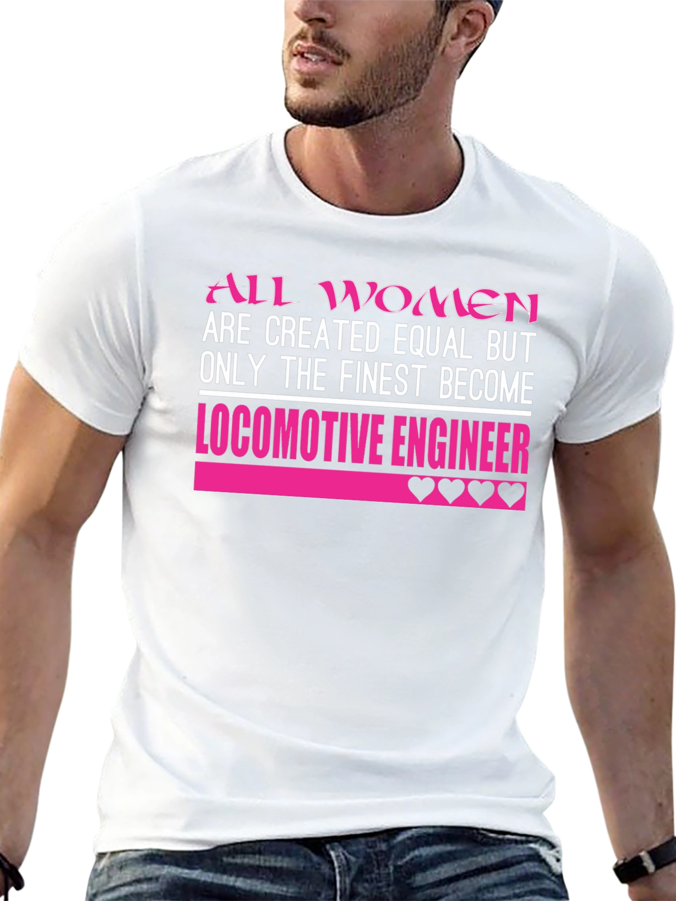 Locomotive Engineer Womens T-Shirt
