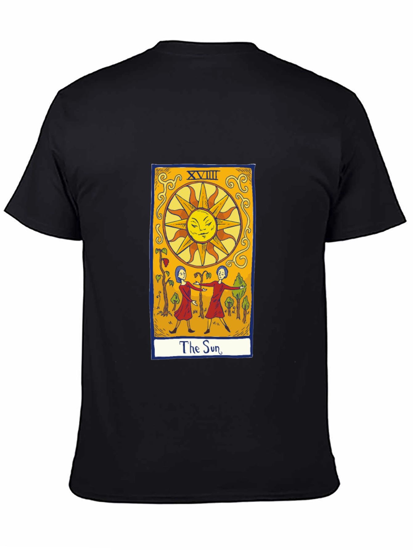 The Sun Tarot Card Graphic T-Shirt