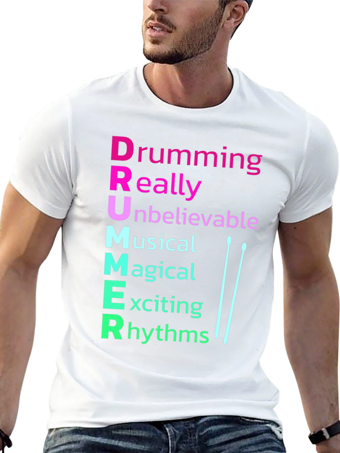 Drummer Definition Graphic T-Shirt