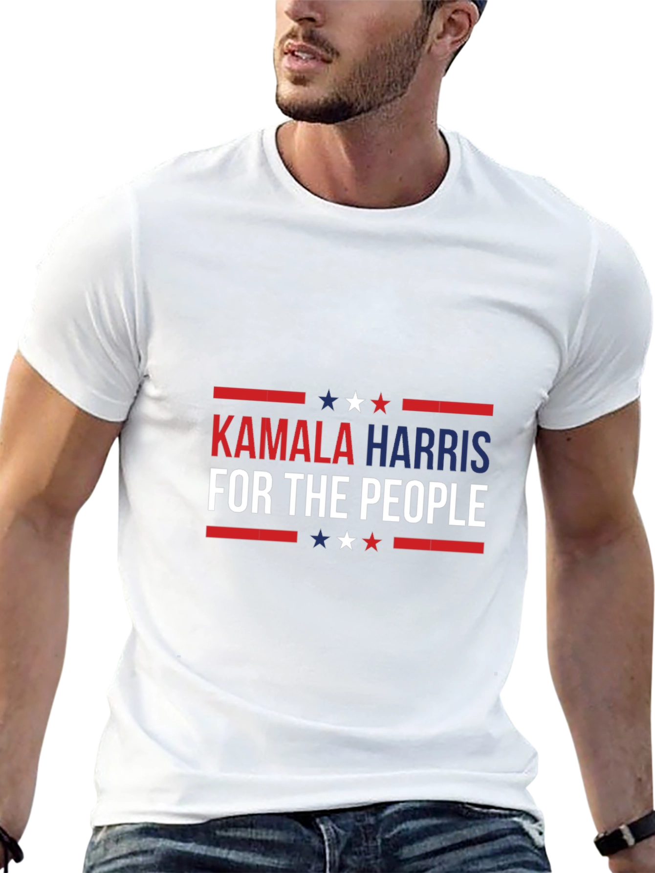 Kamala Harris For The People Graphic T-Shirt