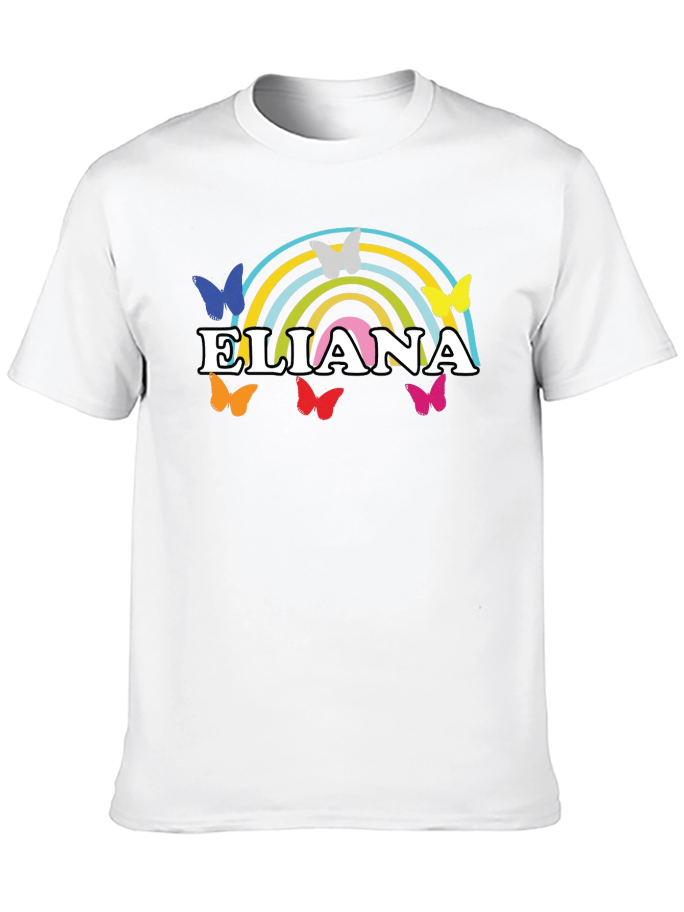 Eliana Rainbow Butterfly T-Shirt