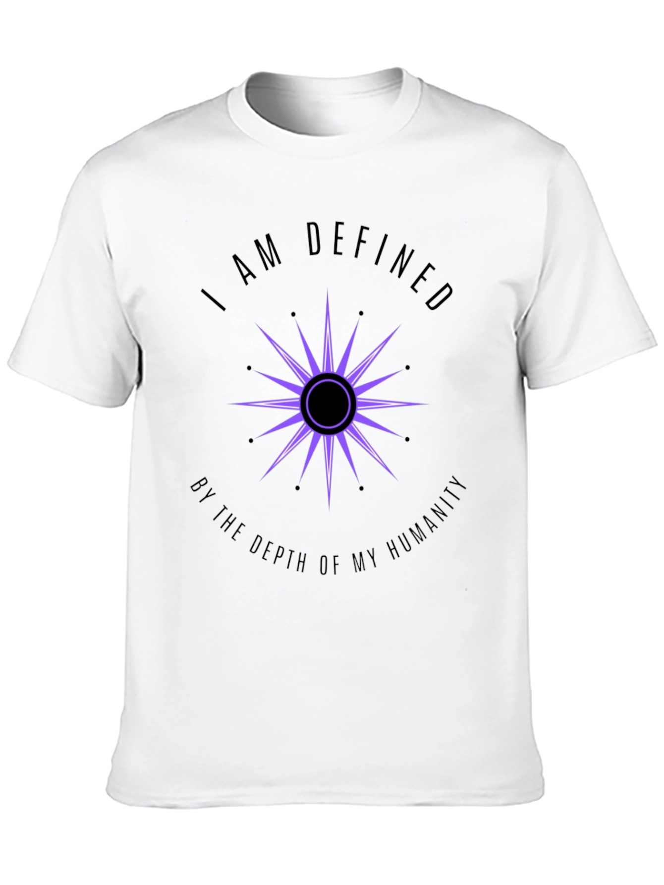 Defined by Humanity T-Shirt - Black Graphic Tee