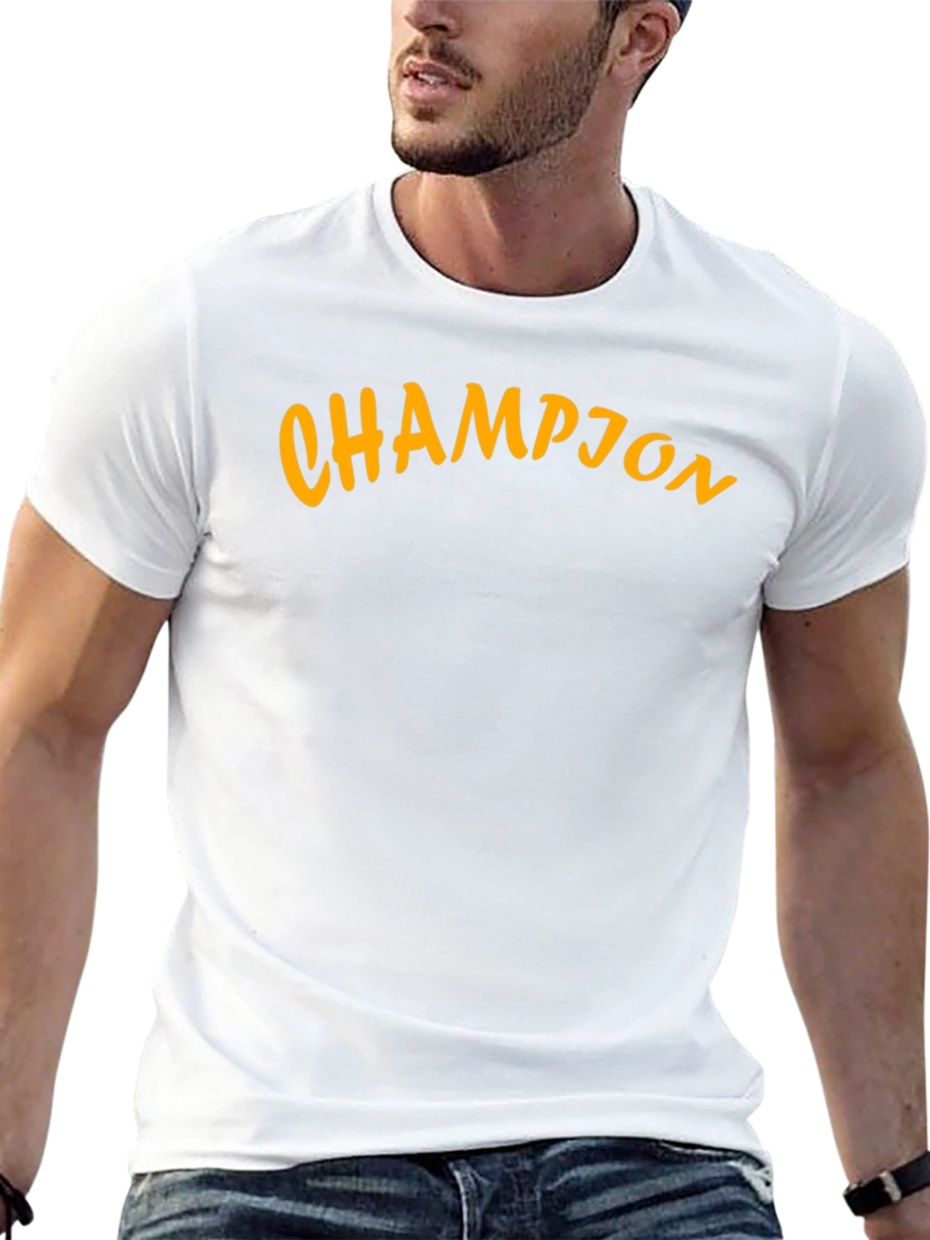 Champion Graphic Black T-Shirt