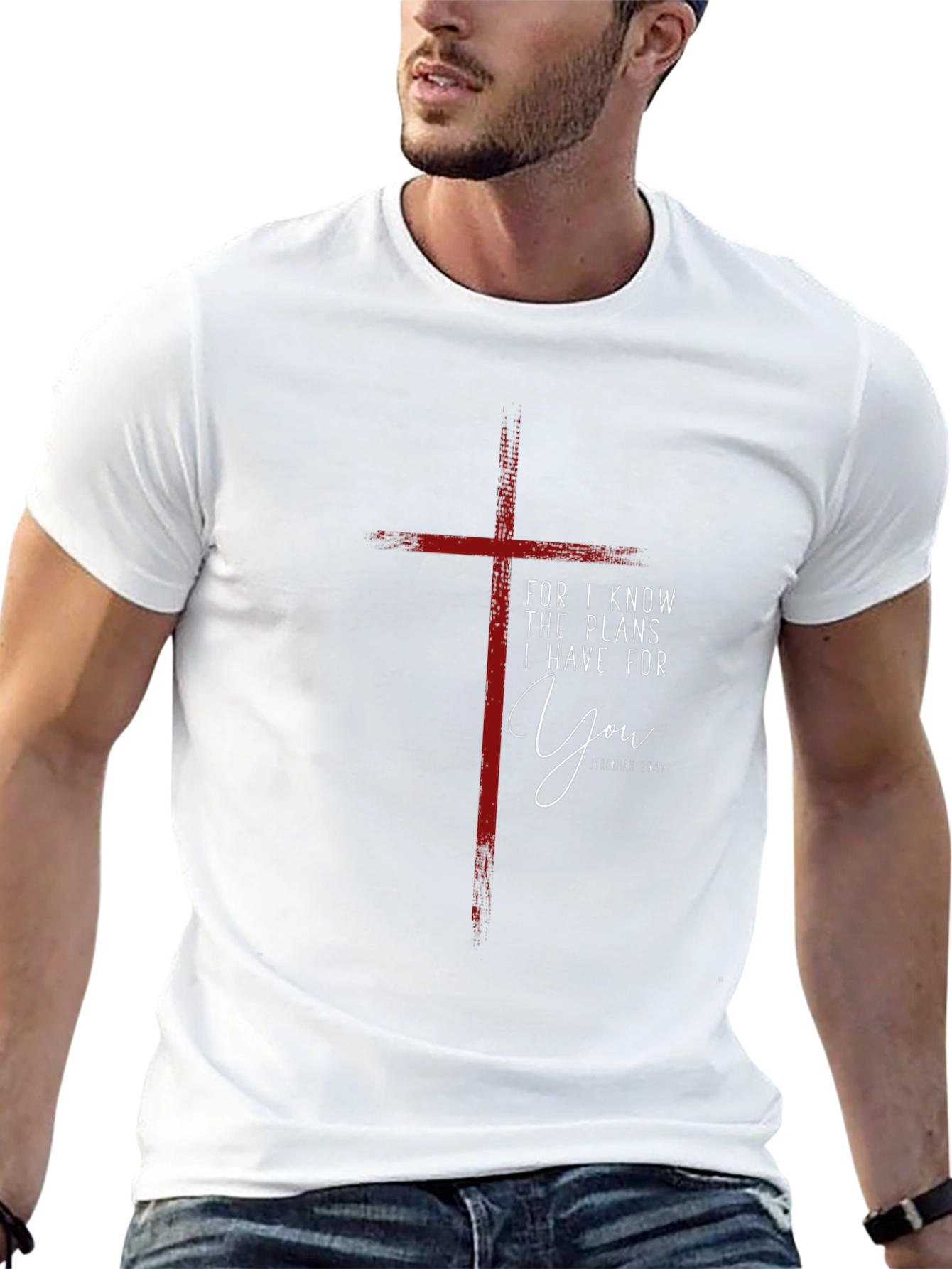 Faith-Inspired Graphic Tee - Jeremiah 29:11