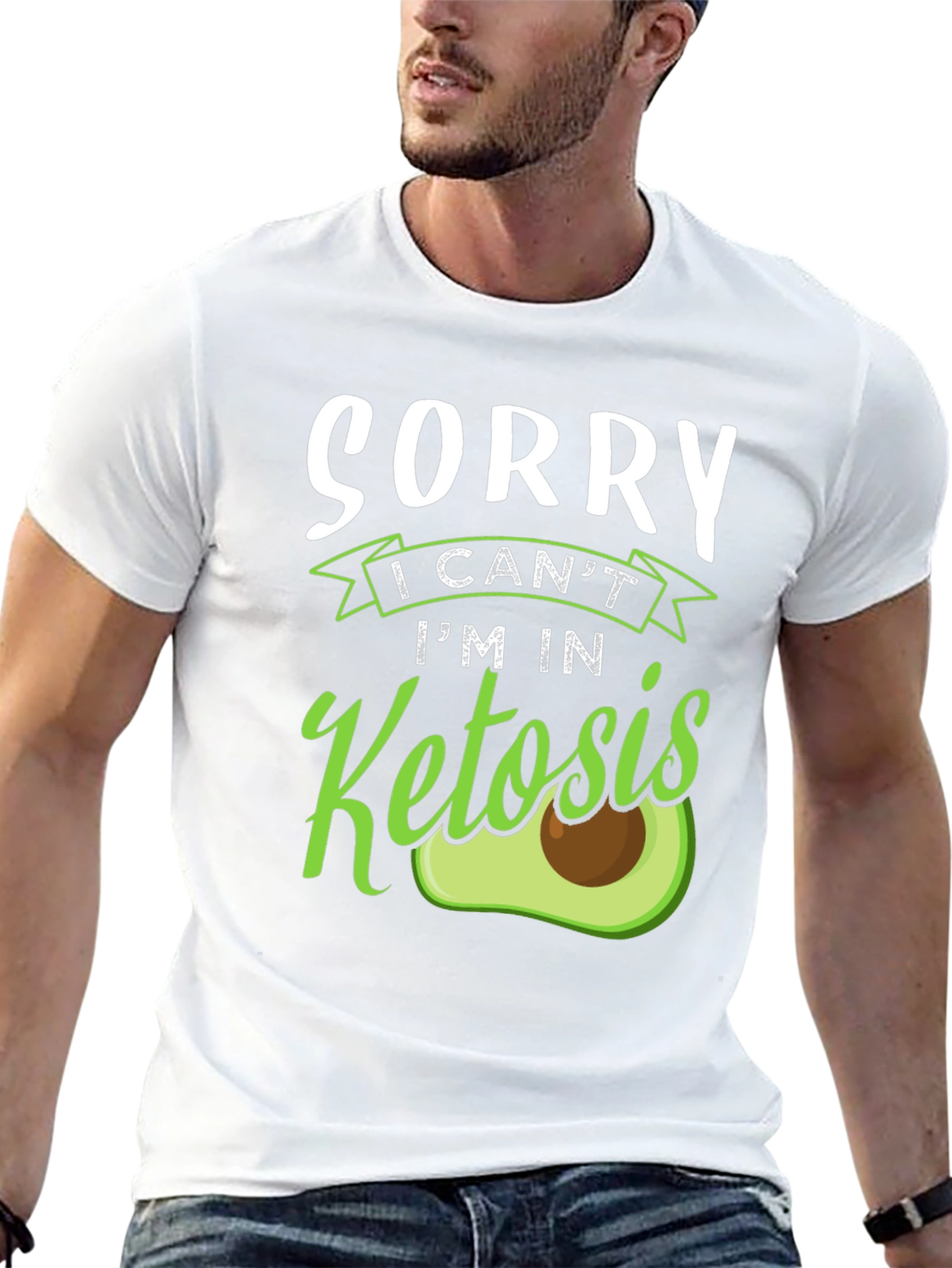 Sorry Im In Ketosis Funny Keto Diet T-Shirt