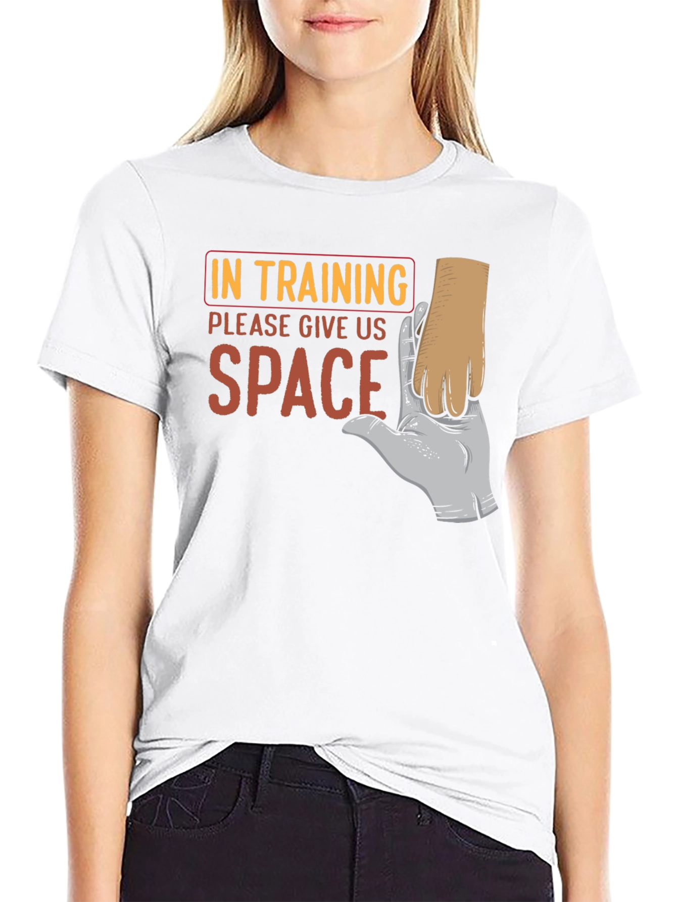 In Training Give Us Space Funny Dog Lover T-Shirt