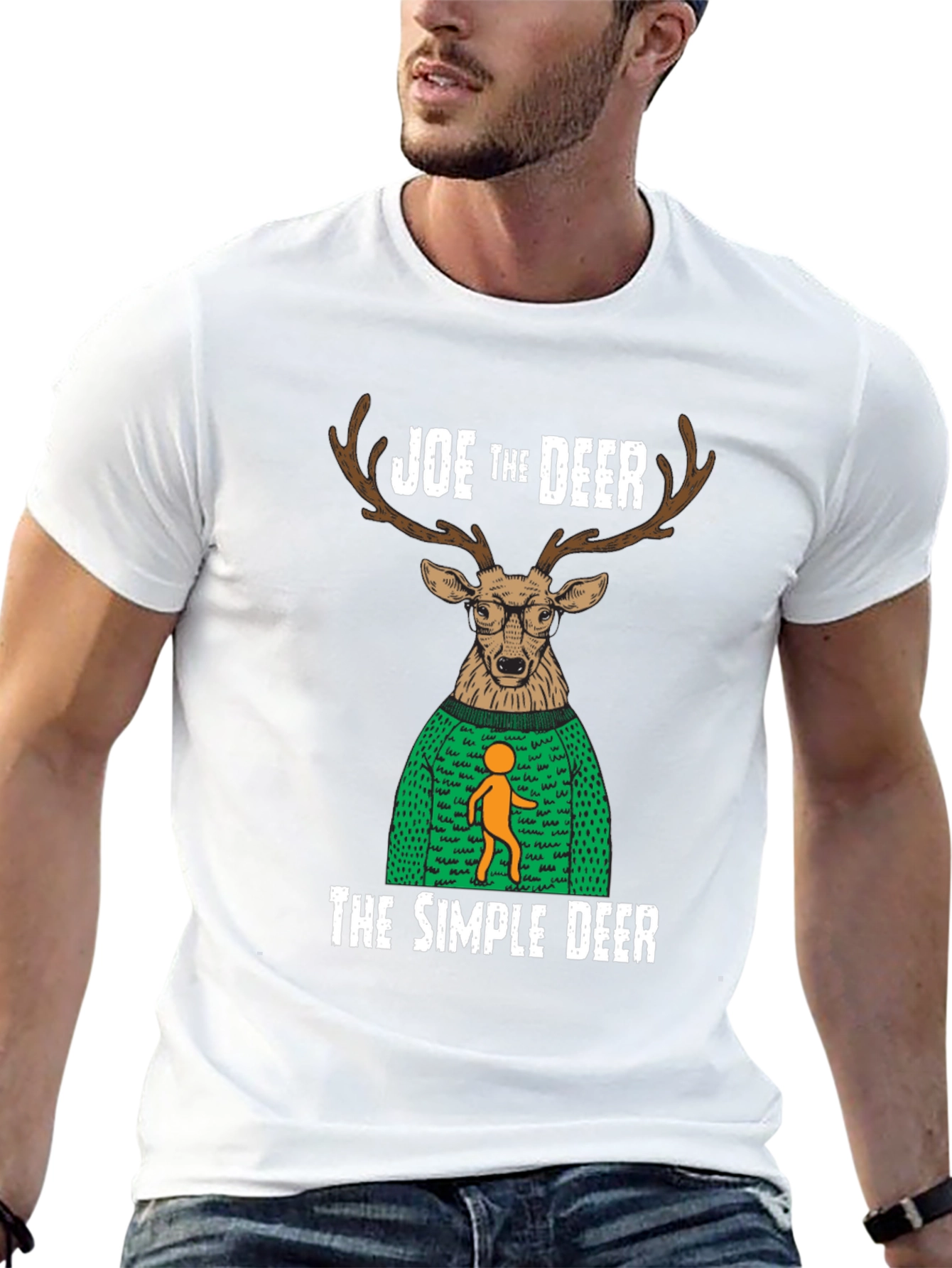 Joe the Deer T-Shirt - Novelty Graphic Tee