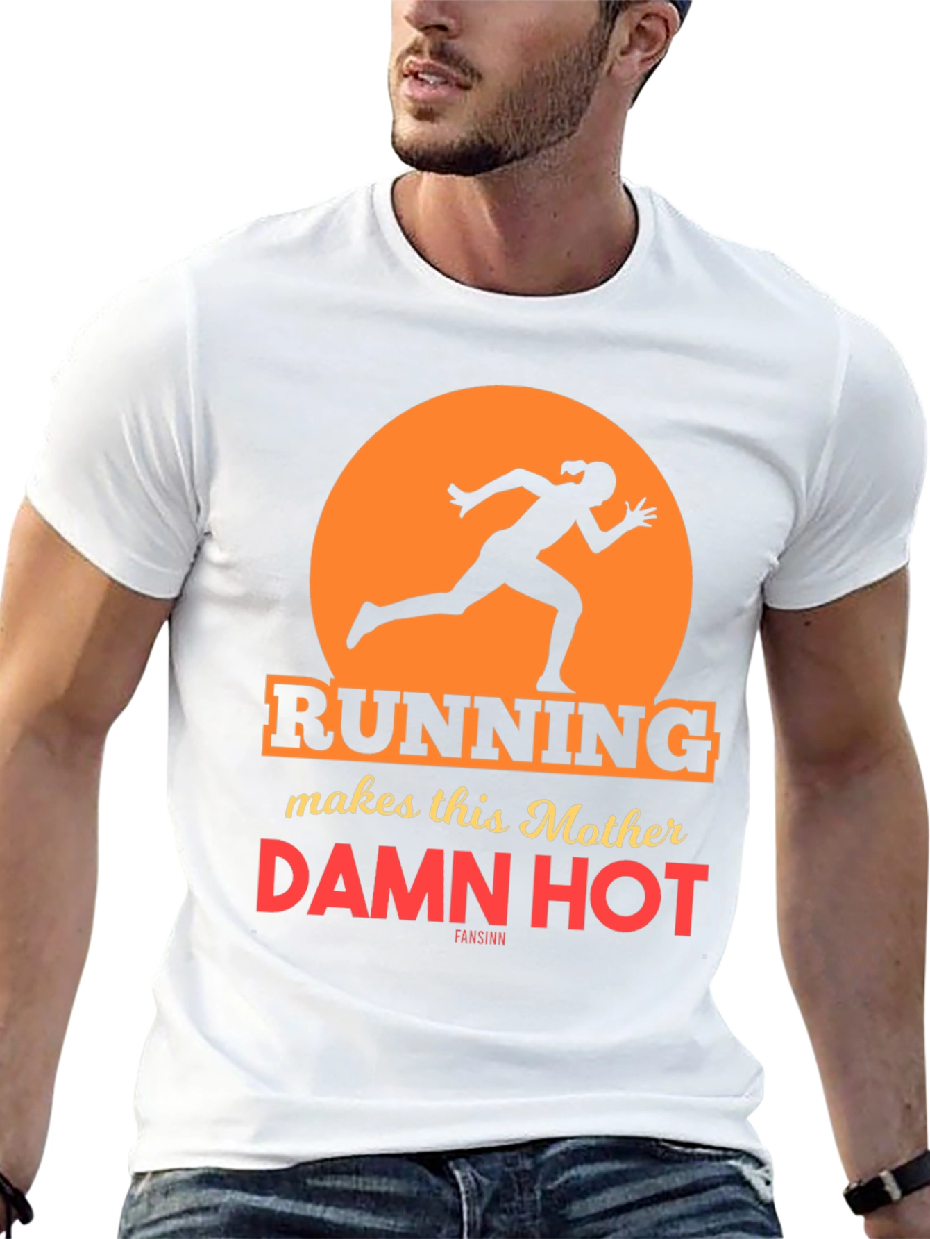 Running Mother Graphic Tee - Black