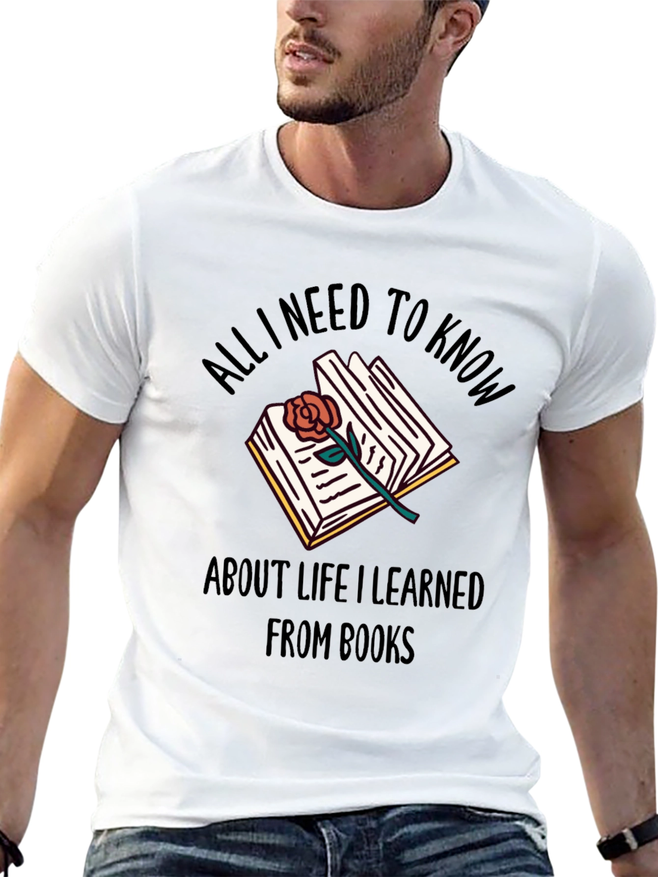 Book Lover Graphic T-Shirt