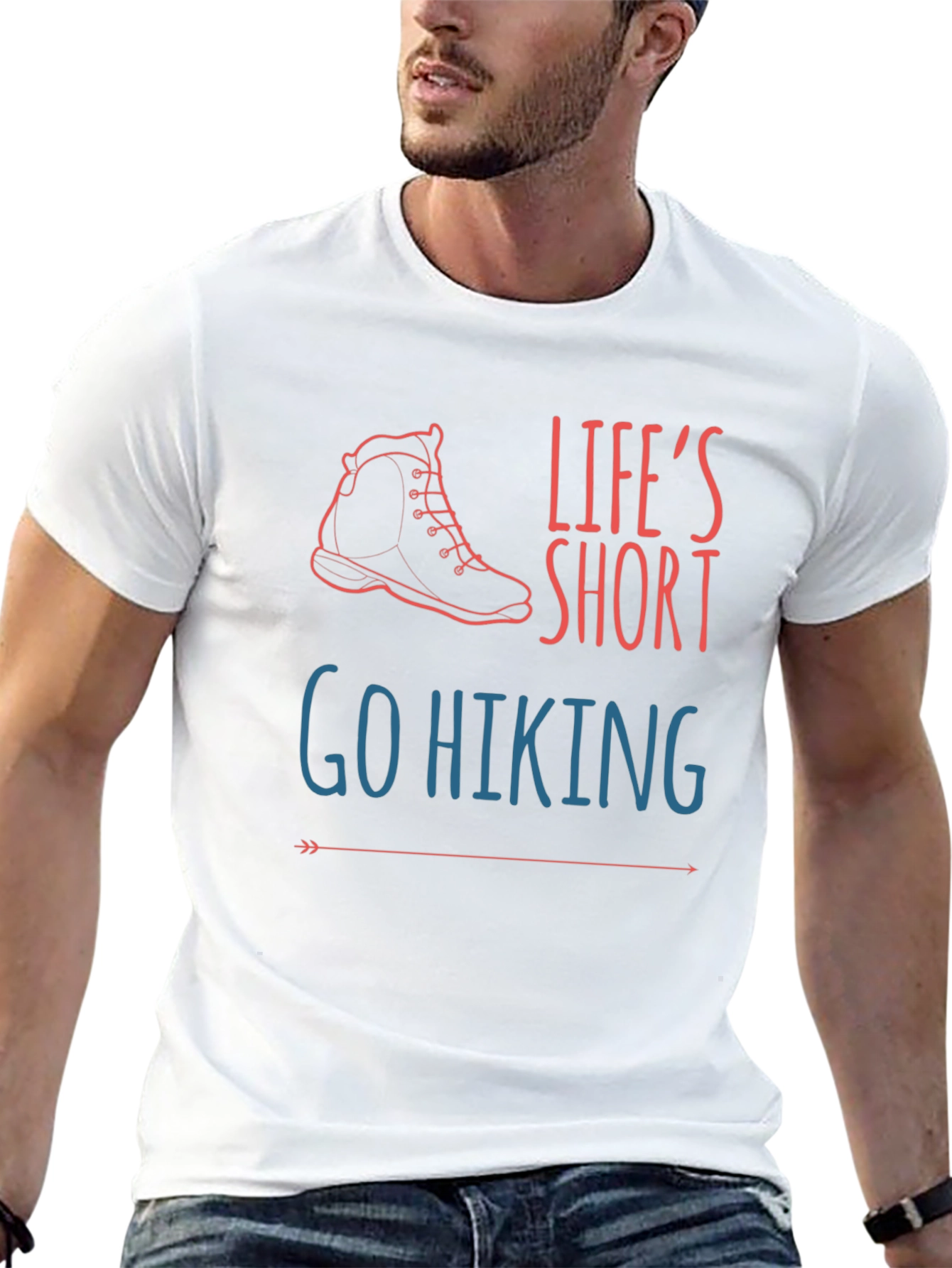 Lifes Short Go Hiking T-Shirt