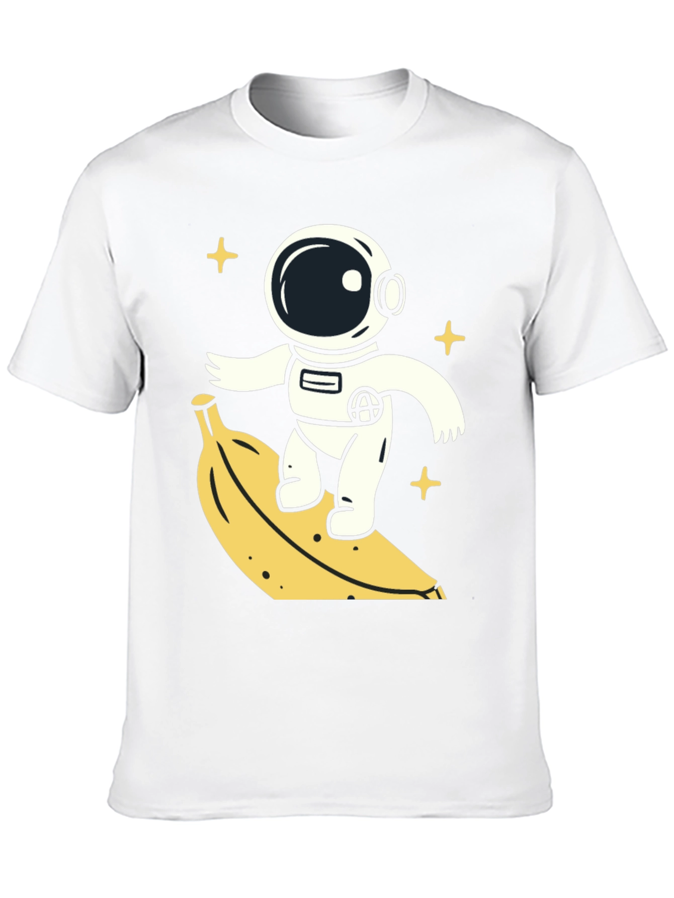Astronaut Banana Ride T-Shirt