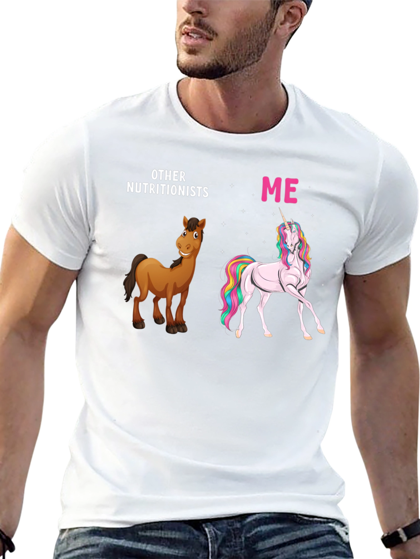 Nutritionist Horse & Unicorn T-Shirt