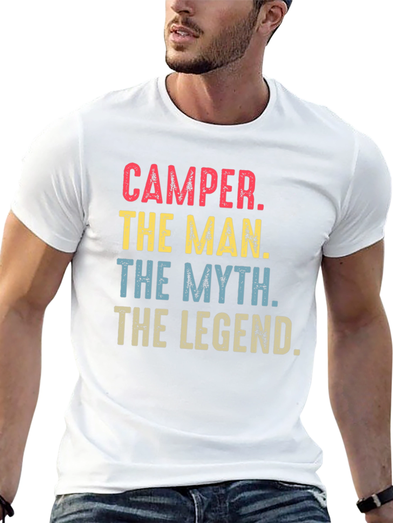 Camper The Man The Myth The Legend T-Shirt