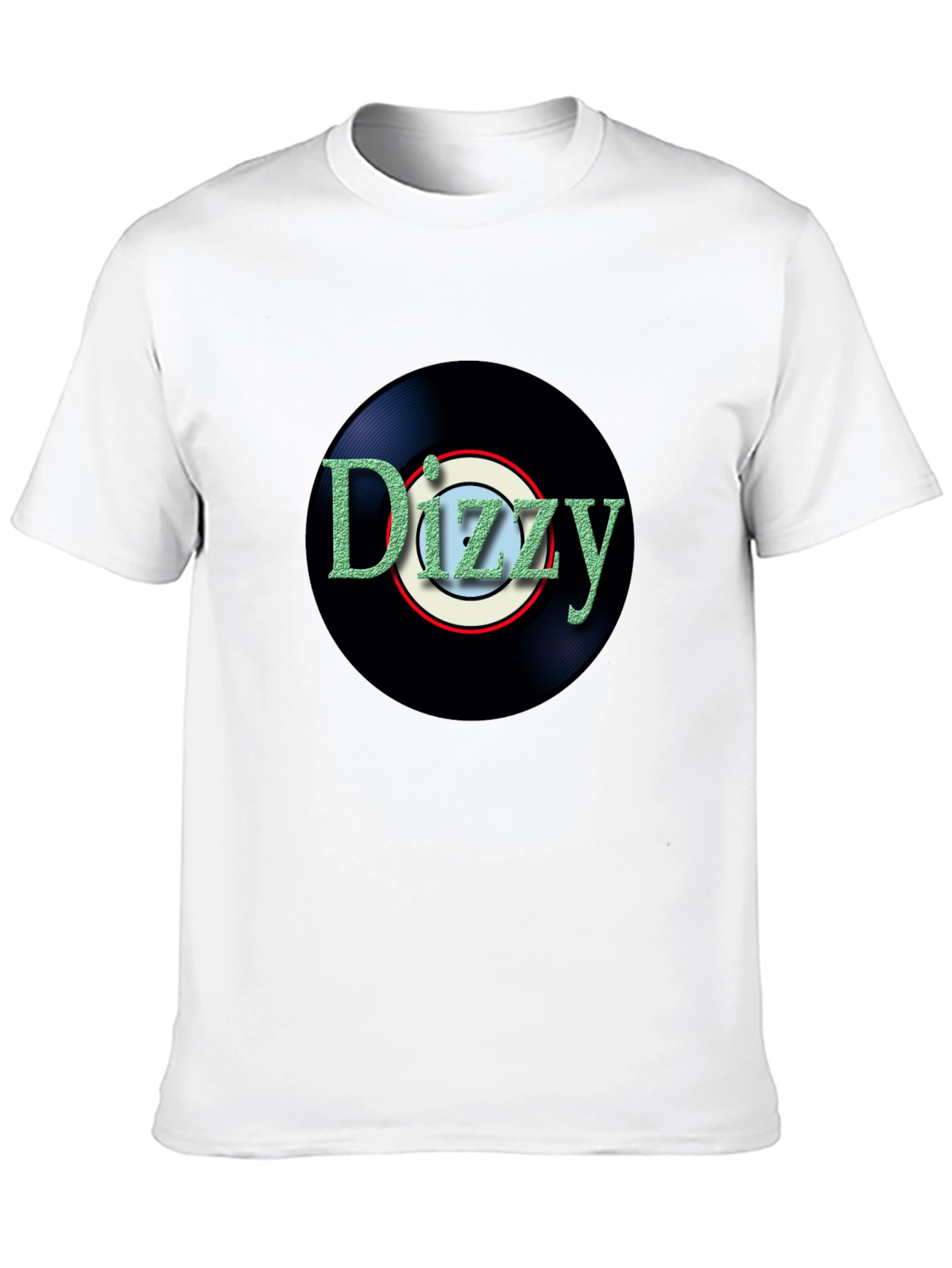 Dizzy Vinyl Record Graphic T-Shirt