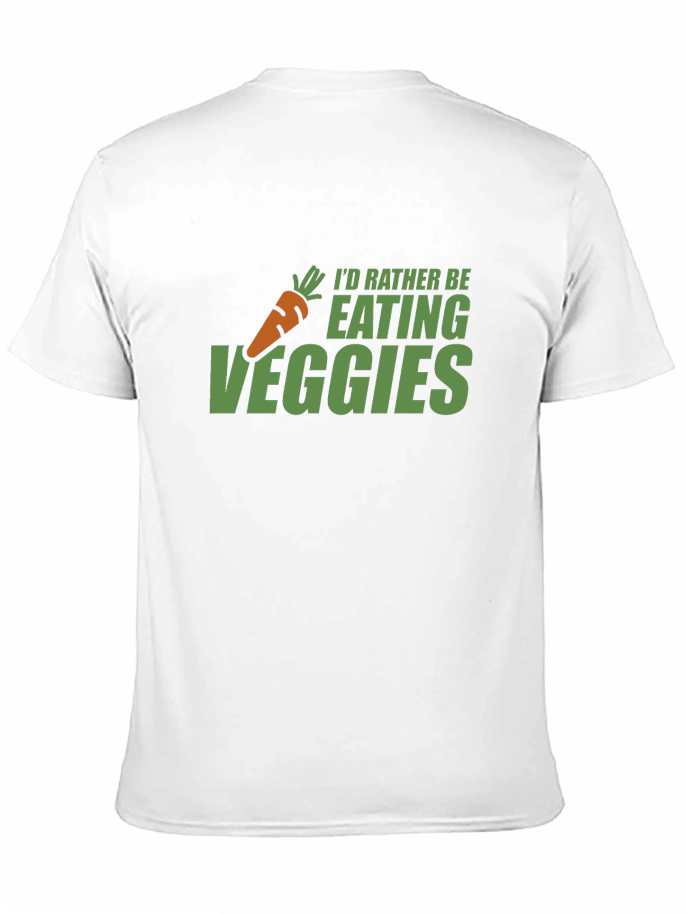 Vegan Shirt: Id Rather Be Eating Veggies