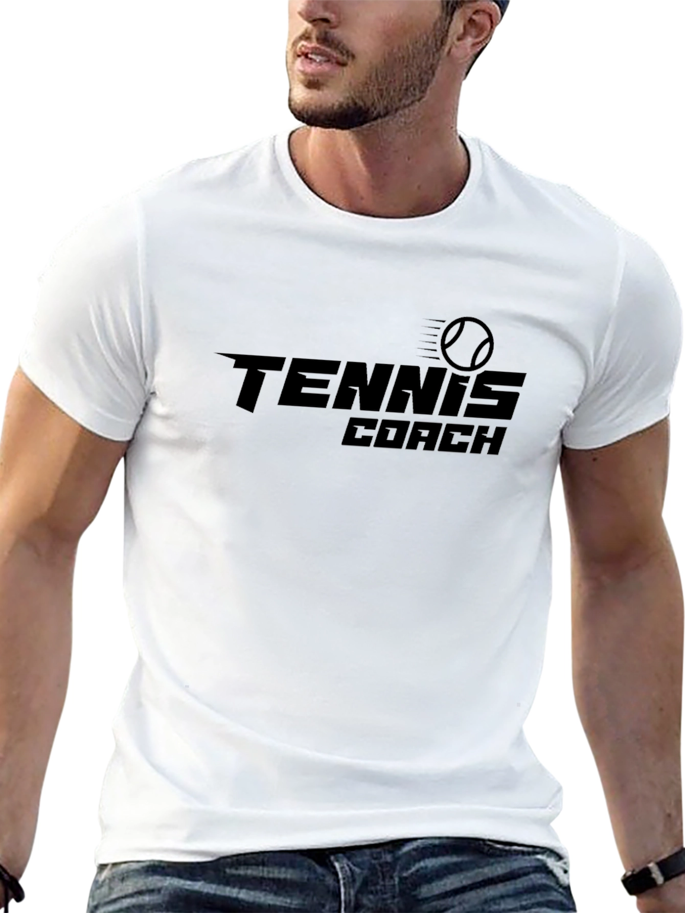 Tennis Coach T-Shirt - Stylish Athletic Apparel